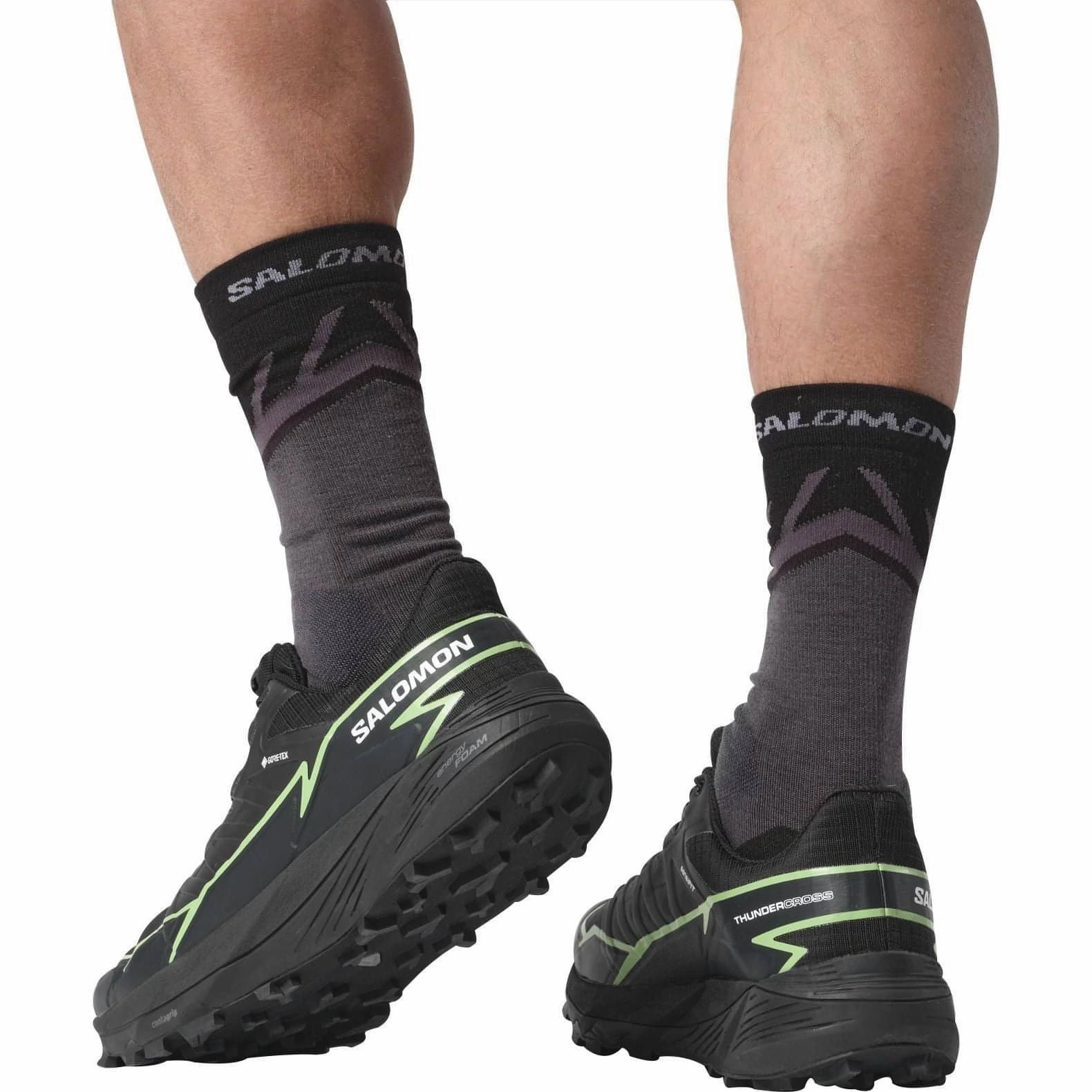 Salomon Thundercross GORE-TEX Mens Trail Running Shoes - Black Advanced Grip Runners