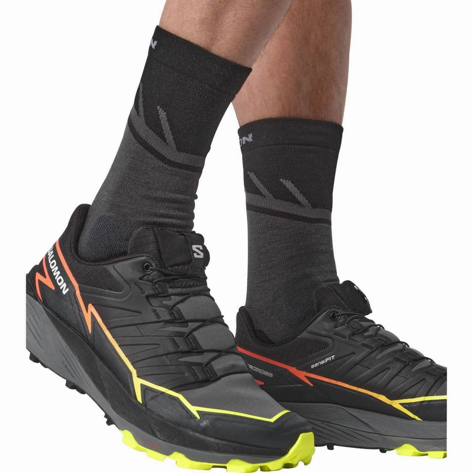 Salomon Thundercross Mens Trail Running Shoes - Black Advanced Grip Runners
