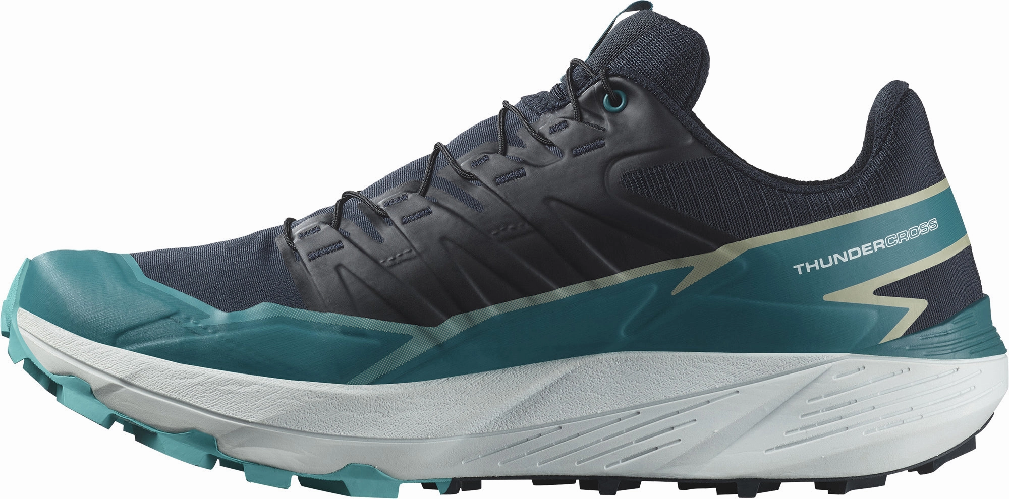 Salomon Thundercross Mens Trail Running Shoes - Blue Advanced Grip Runners