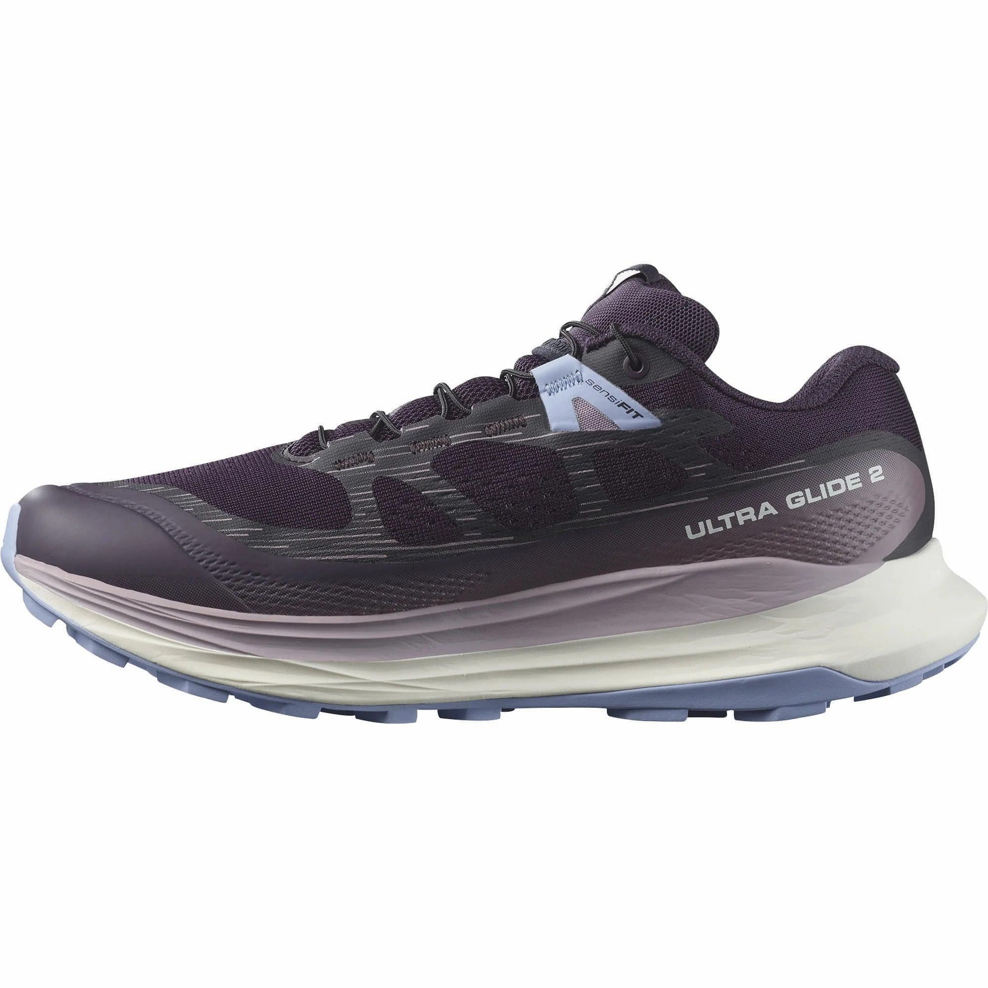 Salomon Ultra Glide 2 Womens Trail Running Shoes - Purple Advanced Grip Runners