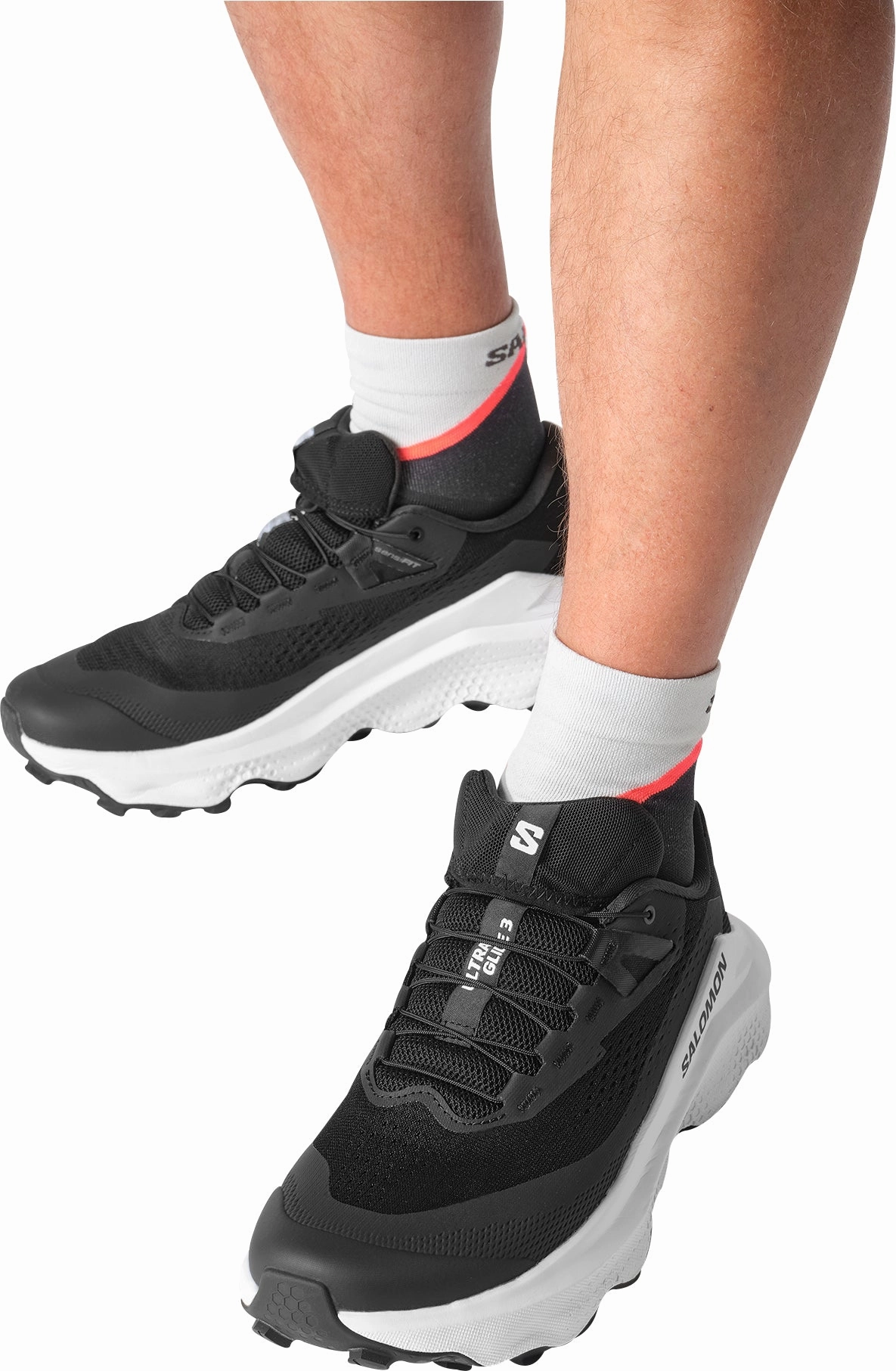 Salomon Ultra Glide 3 Mens Trail Running Shoes - Black Outdoor Trek Sneakers