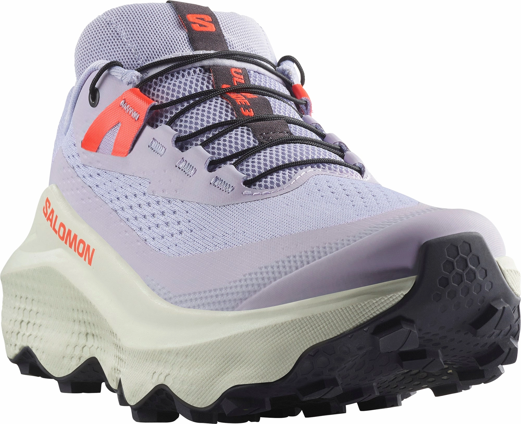 Salomon Ultra Glide 3 Womens Trail Running Shoes - Purple Outdoor Trek Sneakers