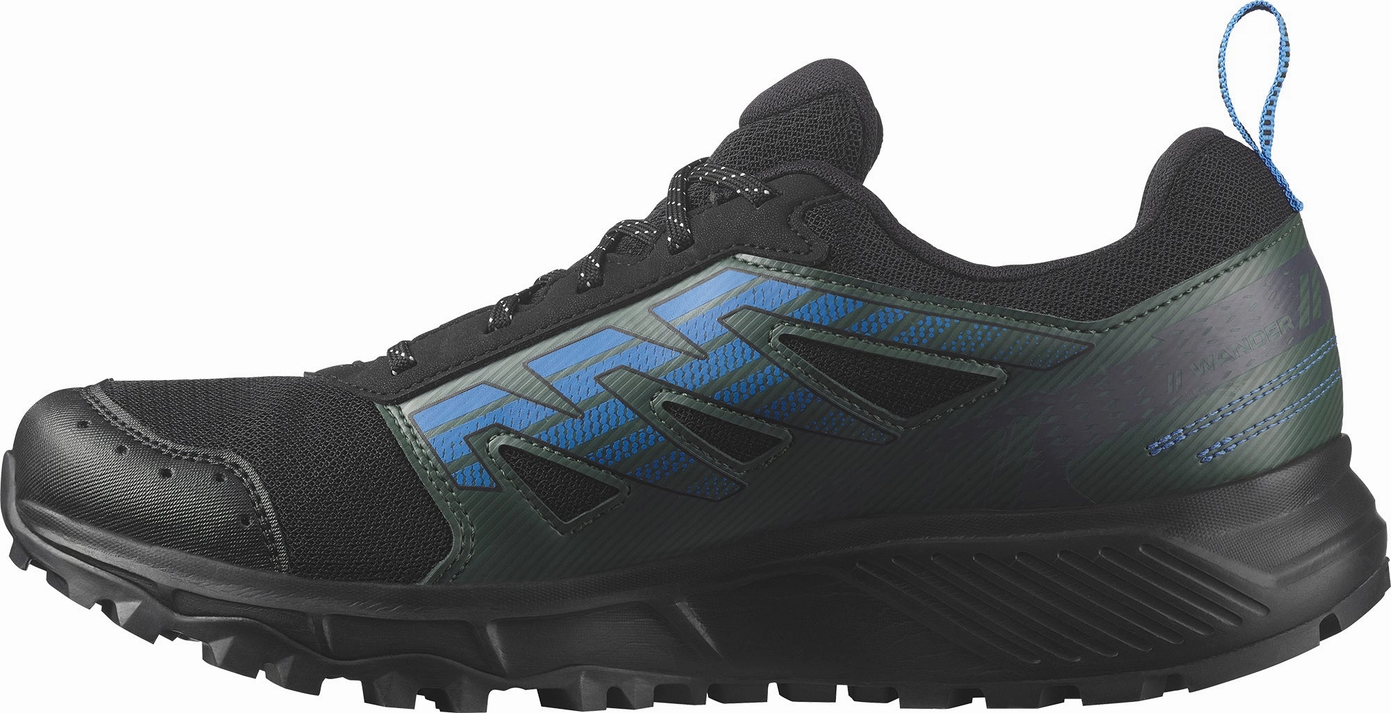 Salomon Wander GORE-TEX Mens Trail Running Shoes - Black Advanced Grip Runners