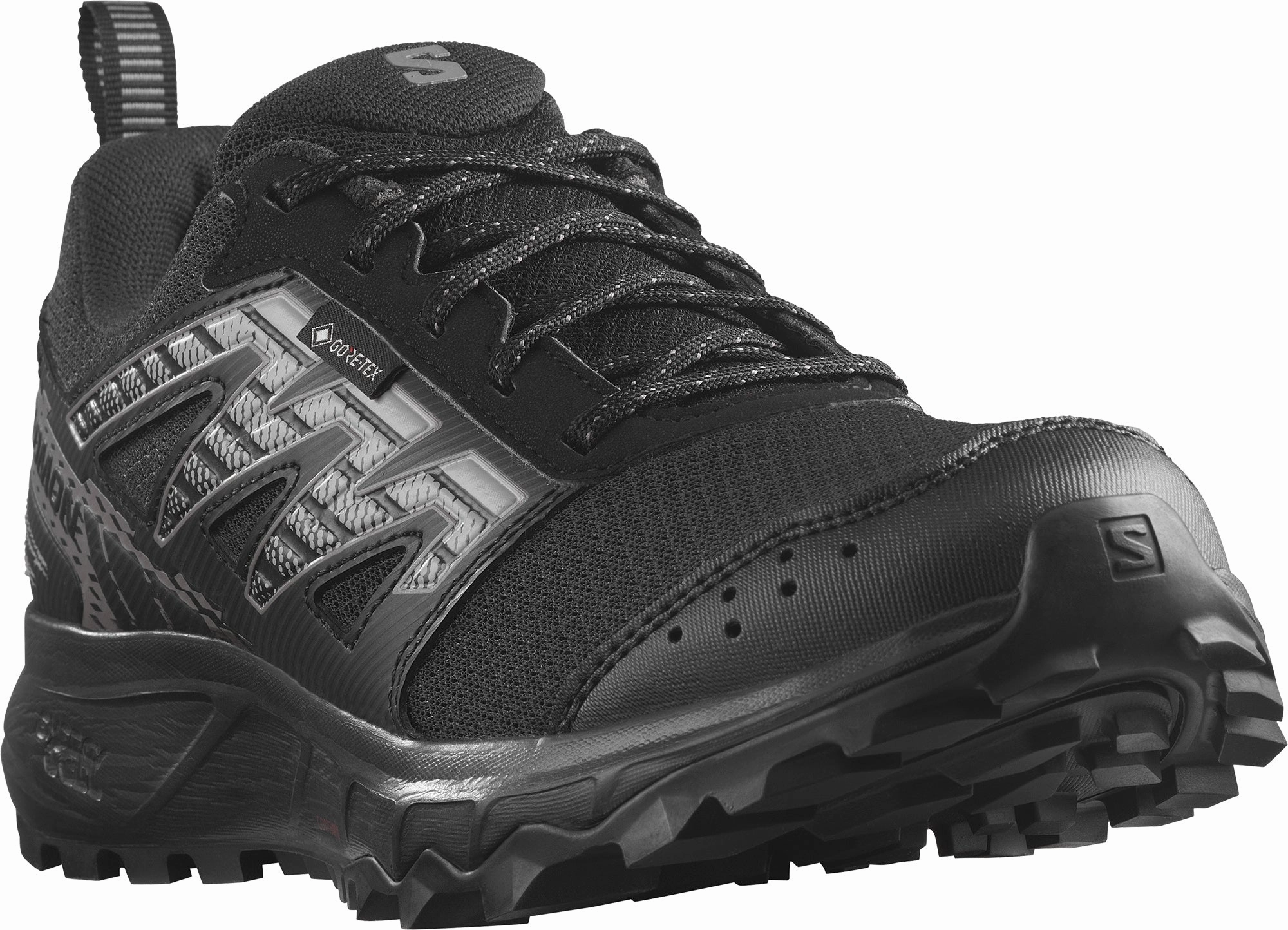 Salomon Wander GORE-TEX Womens Trail Running Shoes - Black Advanced Grip Runners