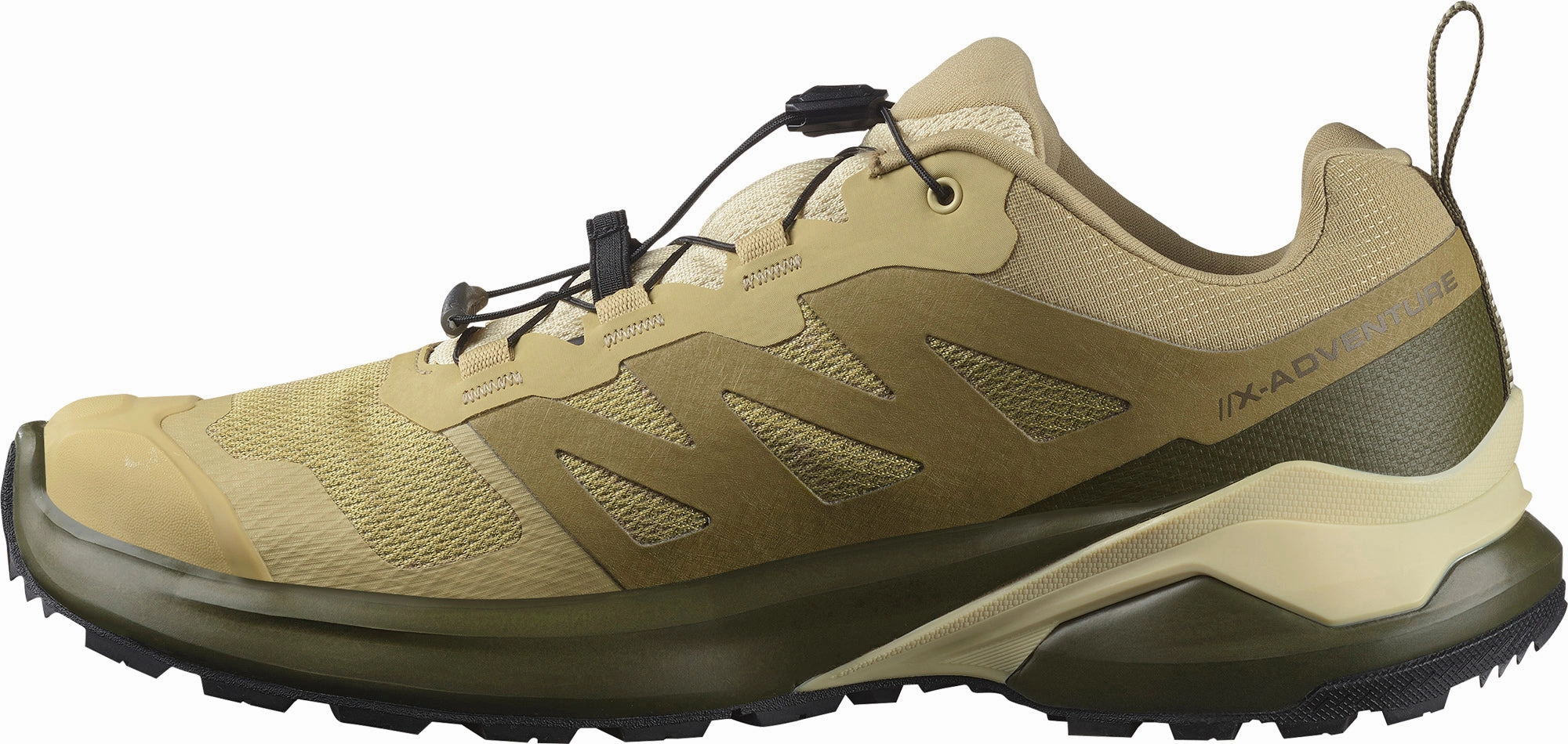 Salomon X-Adventure GORE-TEX Mens Walking Shoes - Green Advanced Grip Runners