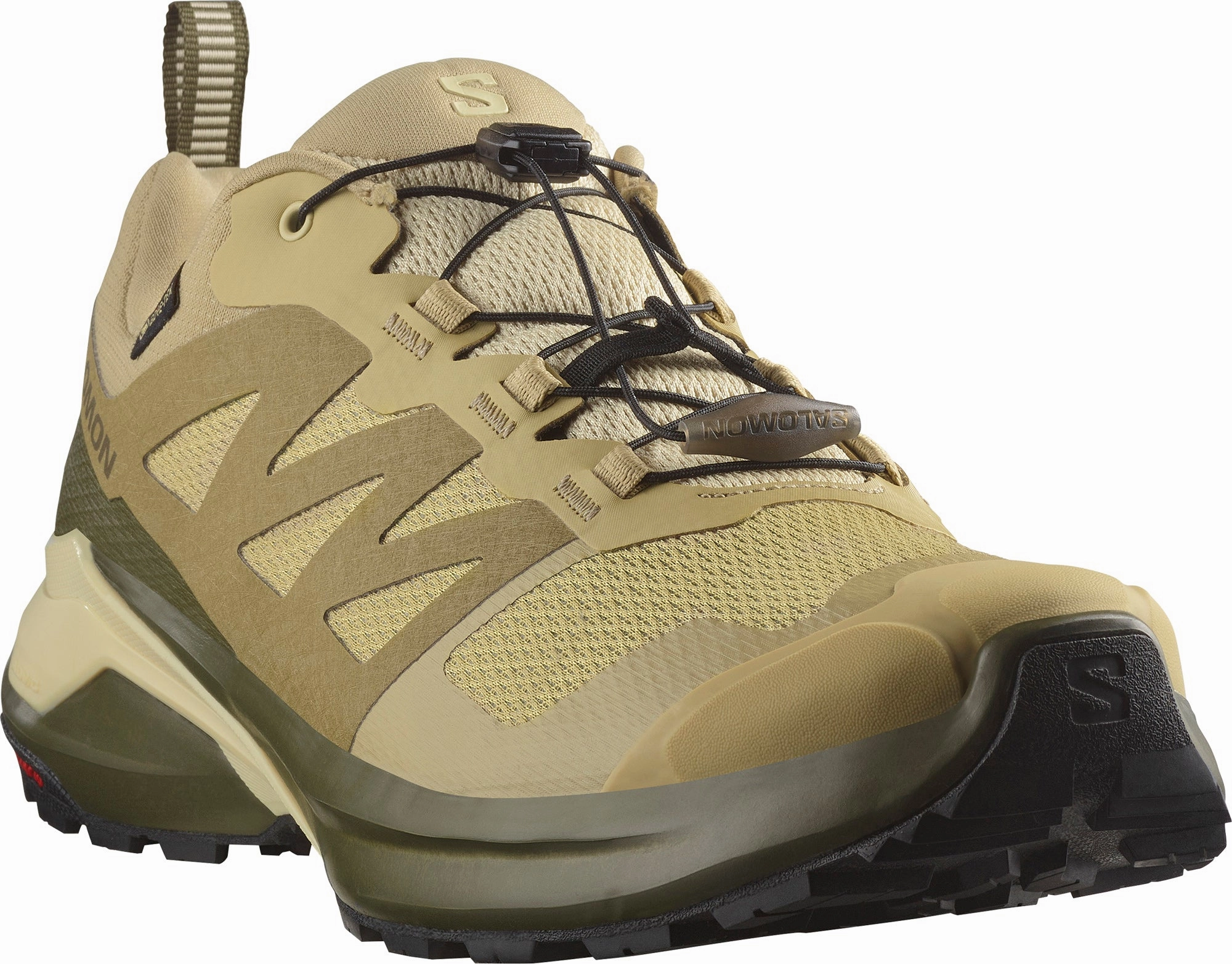 Salomon X-Adventure GORE-TEX Mens Walking Shoes - Green Advanced Grip Runners