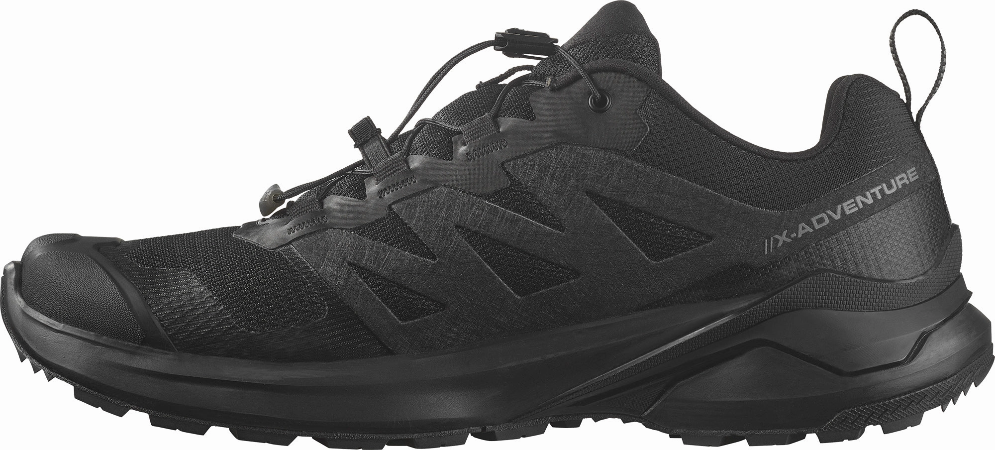 Salomon X-Adventure Mens Walking Shoes - Black Advanced Grip Runners