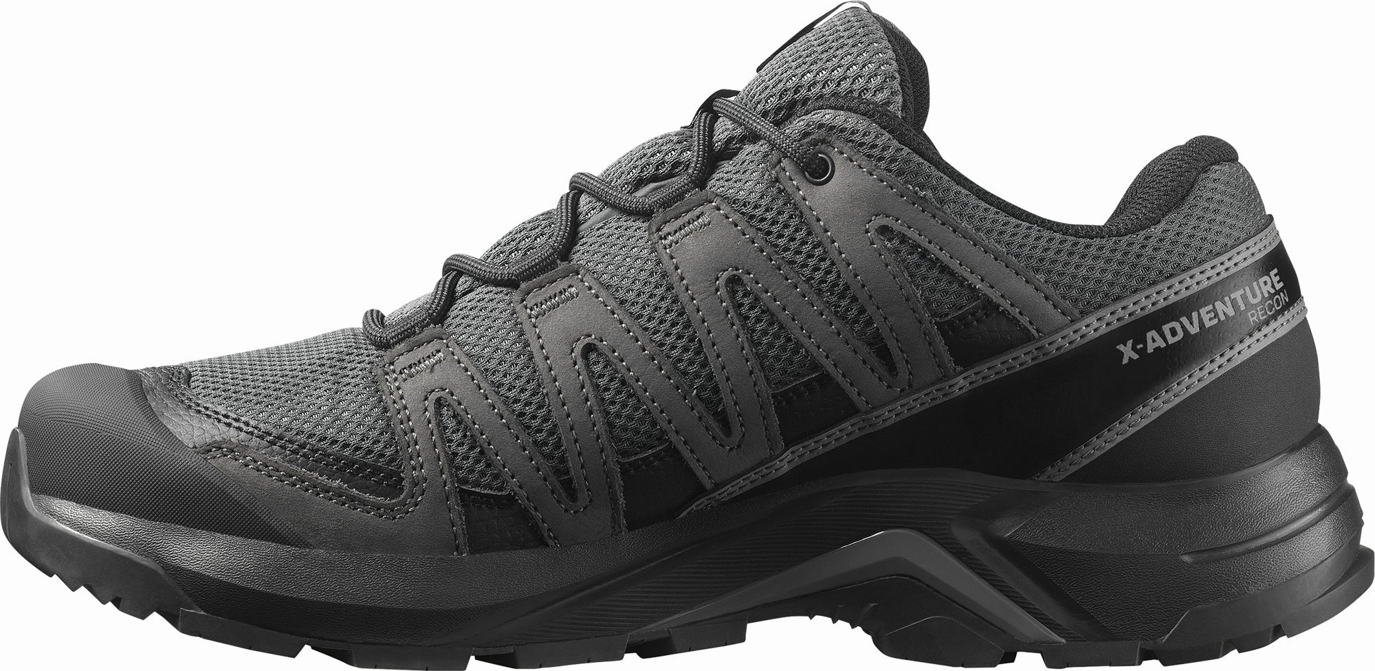 Salomon X-Adventure Recon GORE-TEX Mens Walking Shoes - Black Outdoor Trek Sneakers