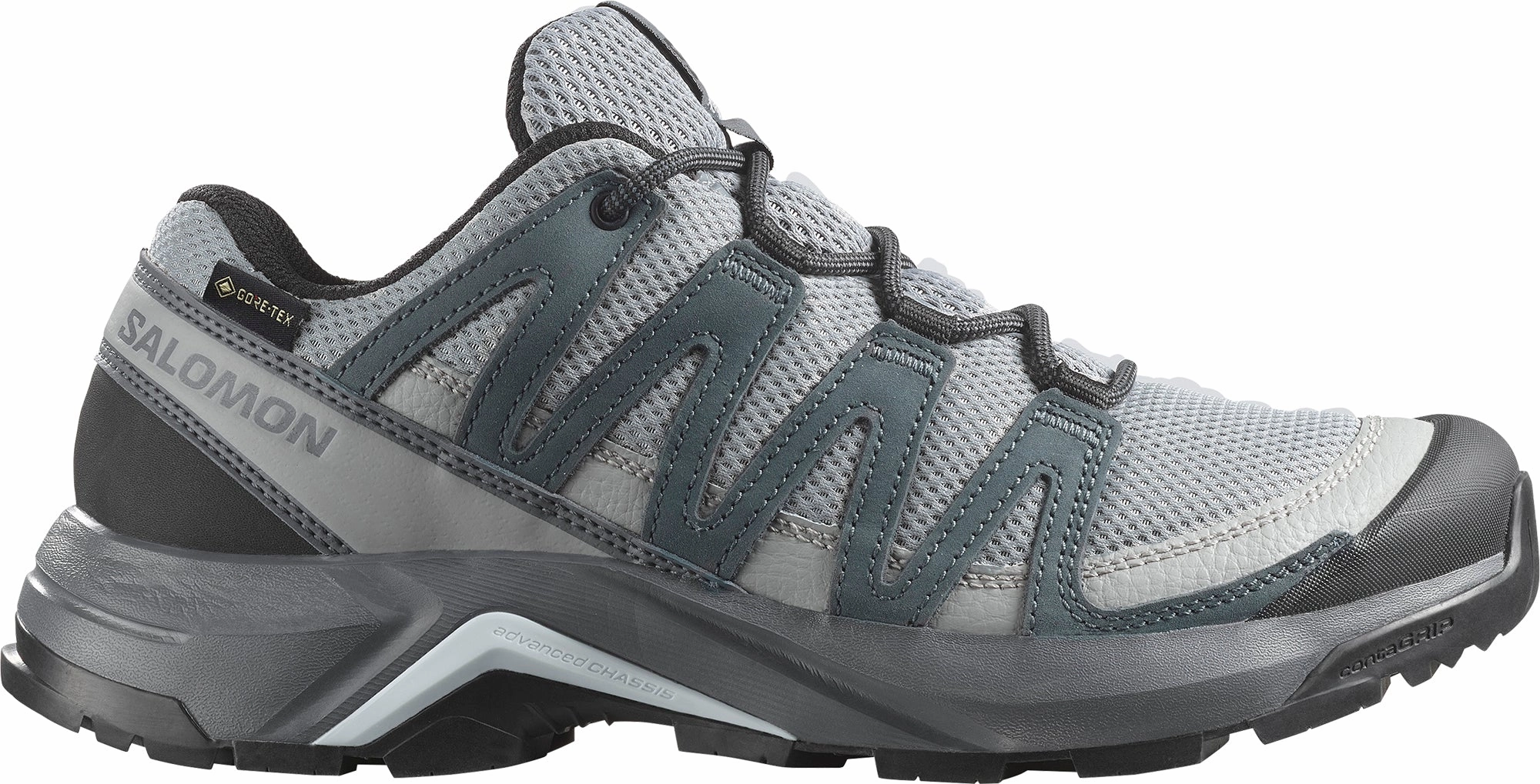 Salomon X-Adventure Recon GORE-TEX Womens Walking Shoes - Grey Salomon shoe styles