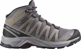 Salomon X-Adventure Recon Mid GORE-TEX Womens Walking Shoes - Grey Salomon shoe styles