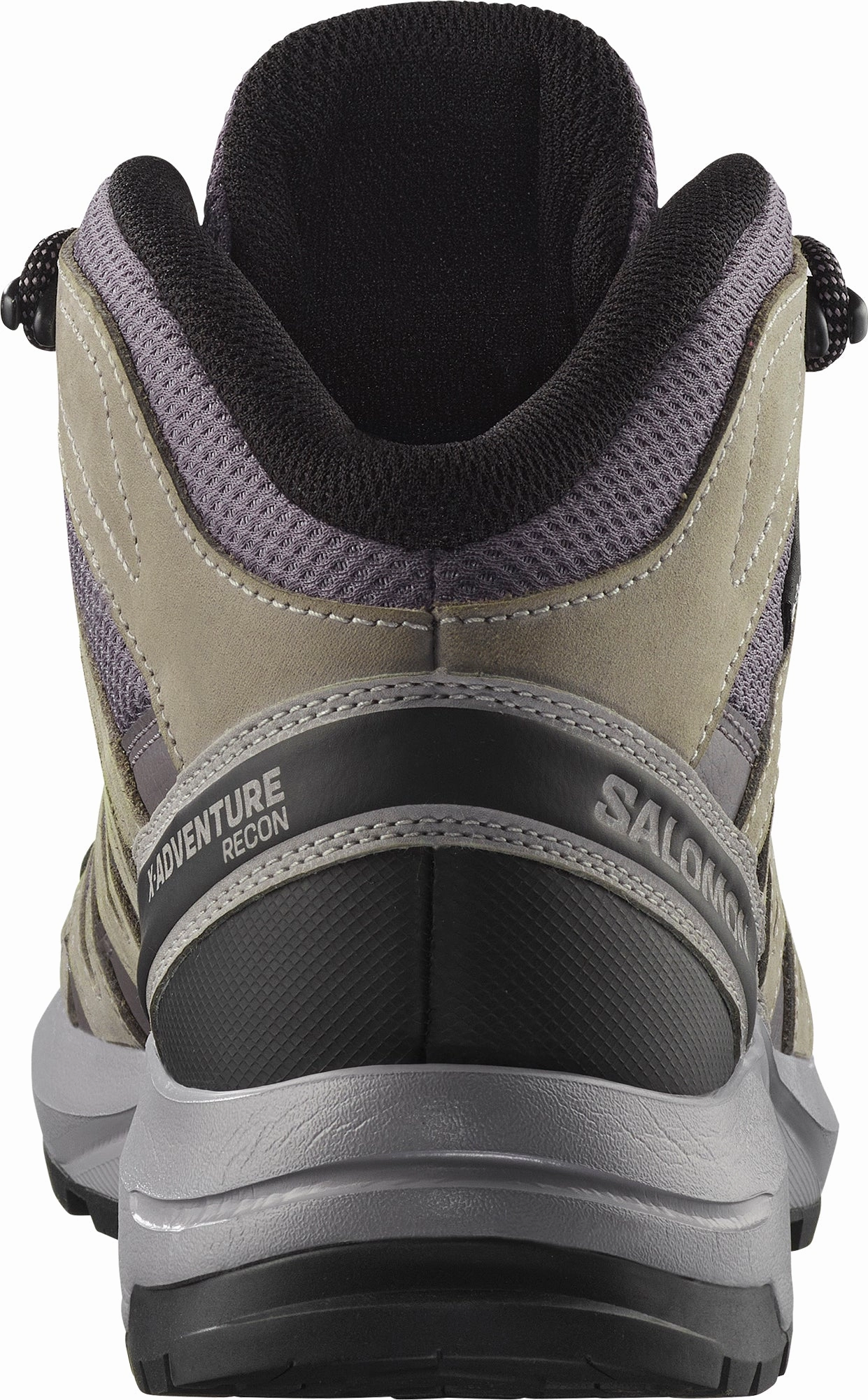 Salomon X-Adventure Recon Mid GORE-TEX Womens Walking Shoes - Grey Outdoor Trek Sneakers