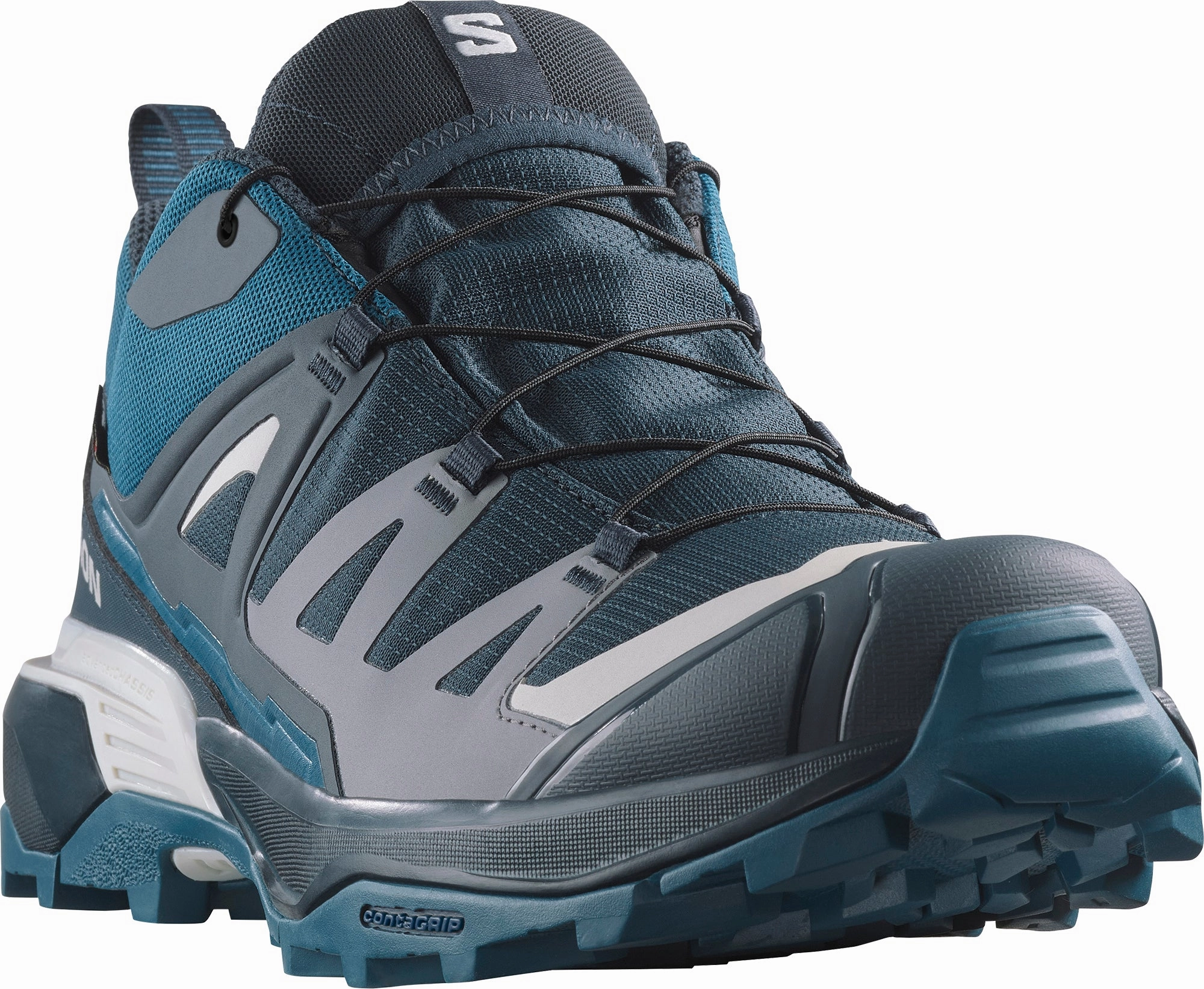 Salomon X Ultra 360 GORE-TEX Mens Walking Shoes - Blue Outdoor Trek Sneakers