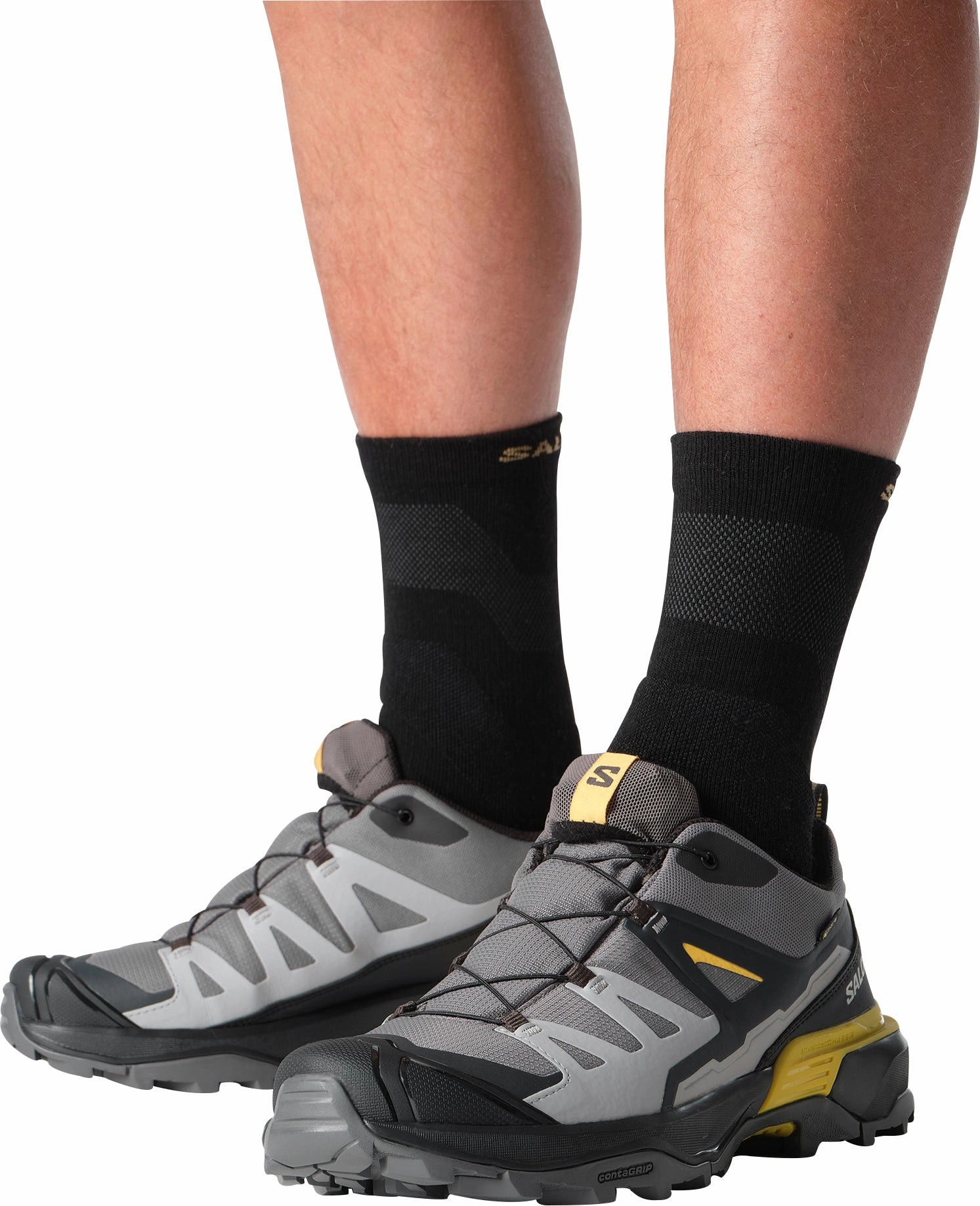 Salomon X Ultra 360 GORE-TEX Mens Walking Shoes - Grey Outdoor Trek Sneakers