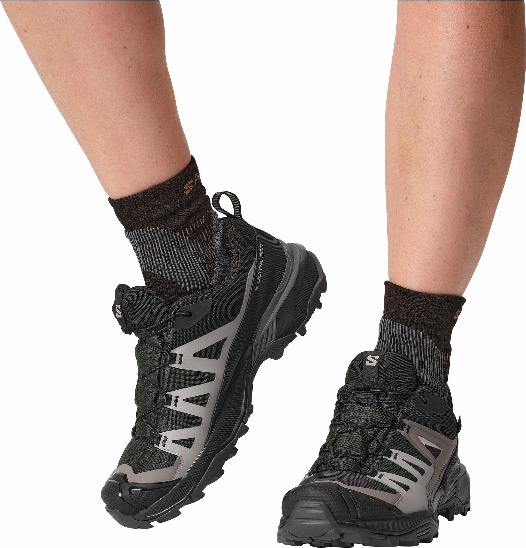 Salomon X Ultra 360 GORE-TEX Womens Walking Shoes - Black Outdoor Trek Sneakers