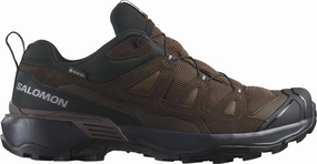 Salomon X Ultra 360 Leather GORE-TEX Mens Walking Shoes - Brown Salomon footwear designs