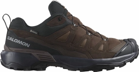 Salomon X Ultra 360 Leather GORE-TEX Mens Walking Shoes - Brown Salomon shoe styles