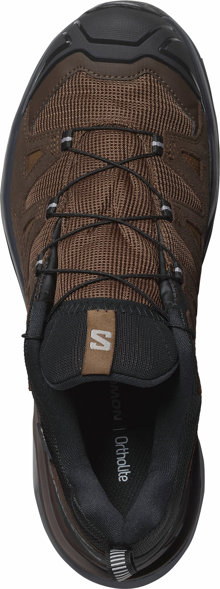 Salomon X Ultra 360 Leather GORE-TEX Mens Walking Shoes - Brown Outdoor Trek Sneakers