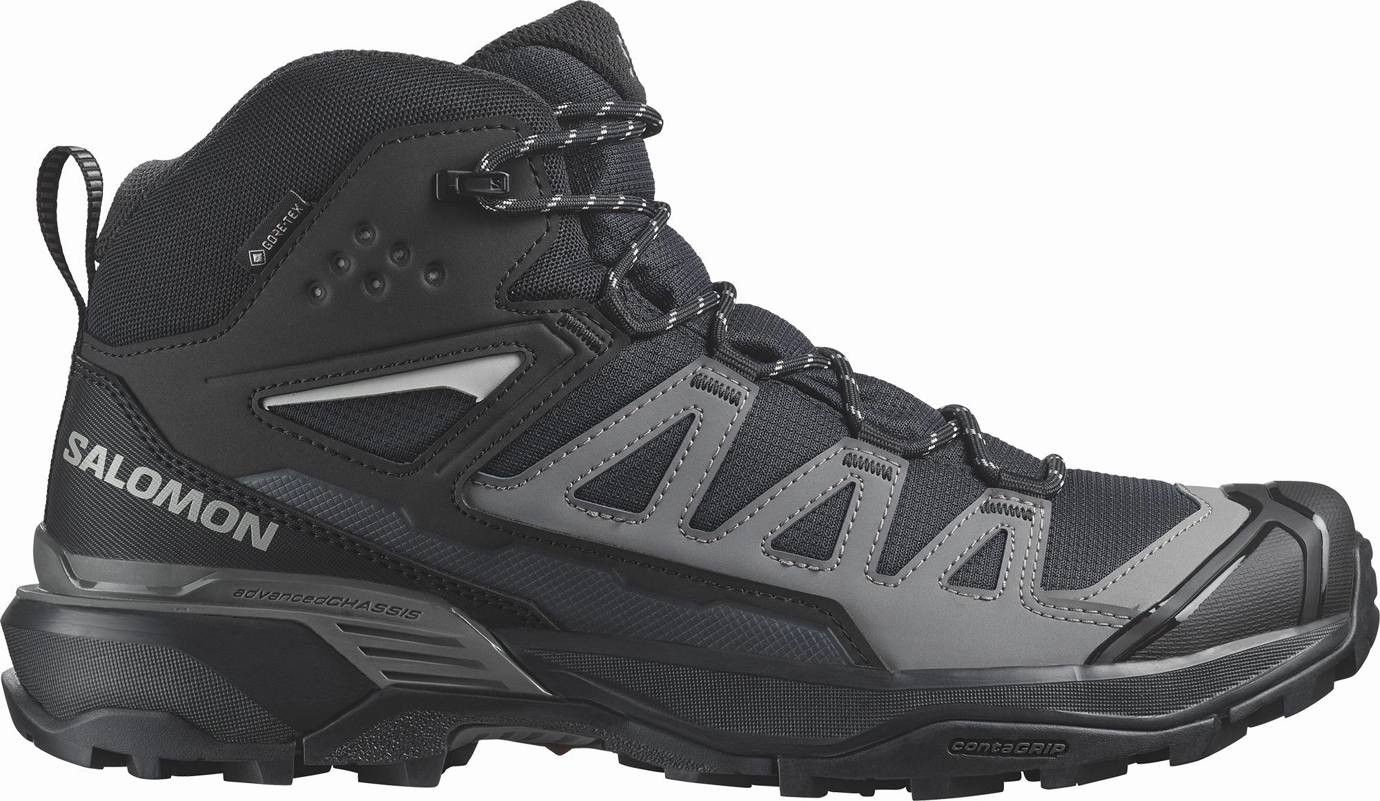 Salomon X Ultra 360 Mid GORE-TEX Mens Walking Boots - Black Salomon shoe styles