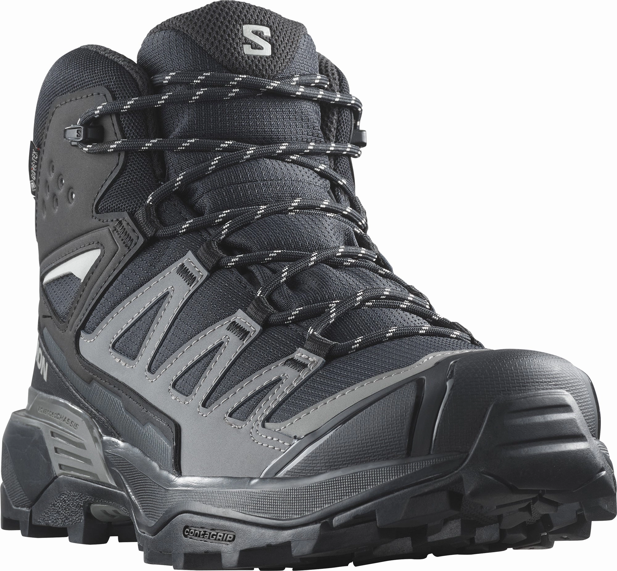 Salomon X Ultra 360 Mid GORE-TEX Mens Walking Boots - Black Outdoor Trek Sneakers