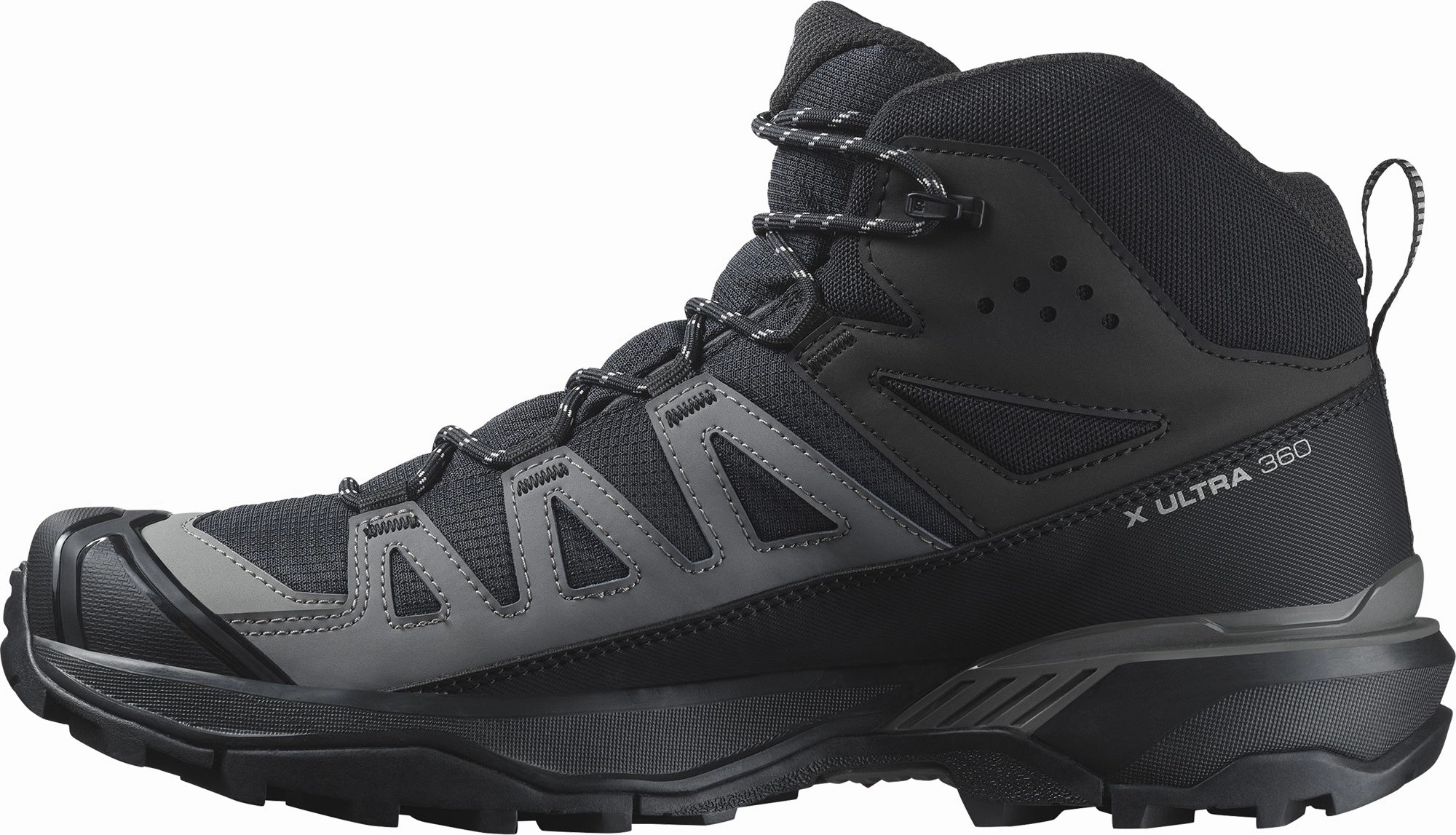 Salomon X Ultra 360 Mid GORE-TEX Mens Walking Boots - Black Outdoor Trek Sneakers