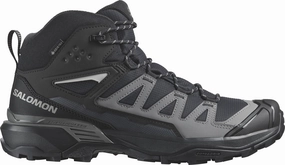 Salomon X Ultra 360 Mid GORE-TEX Mens Walking Boots - Black Salomon shoe styles