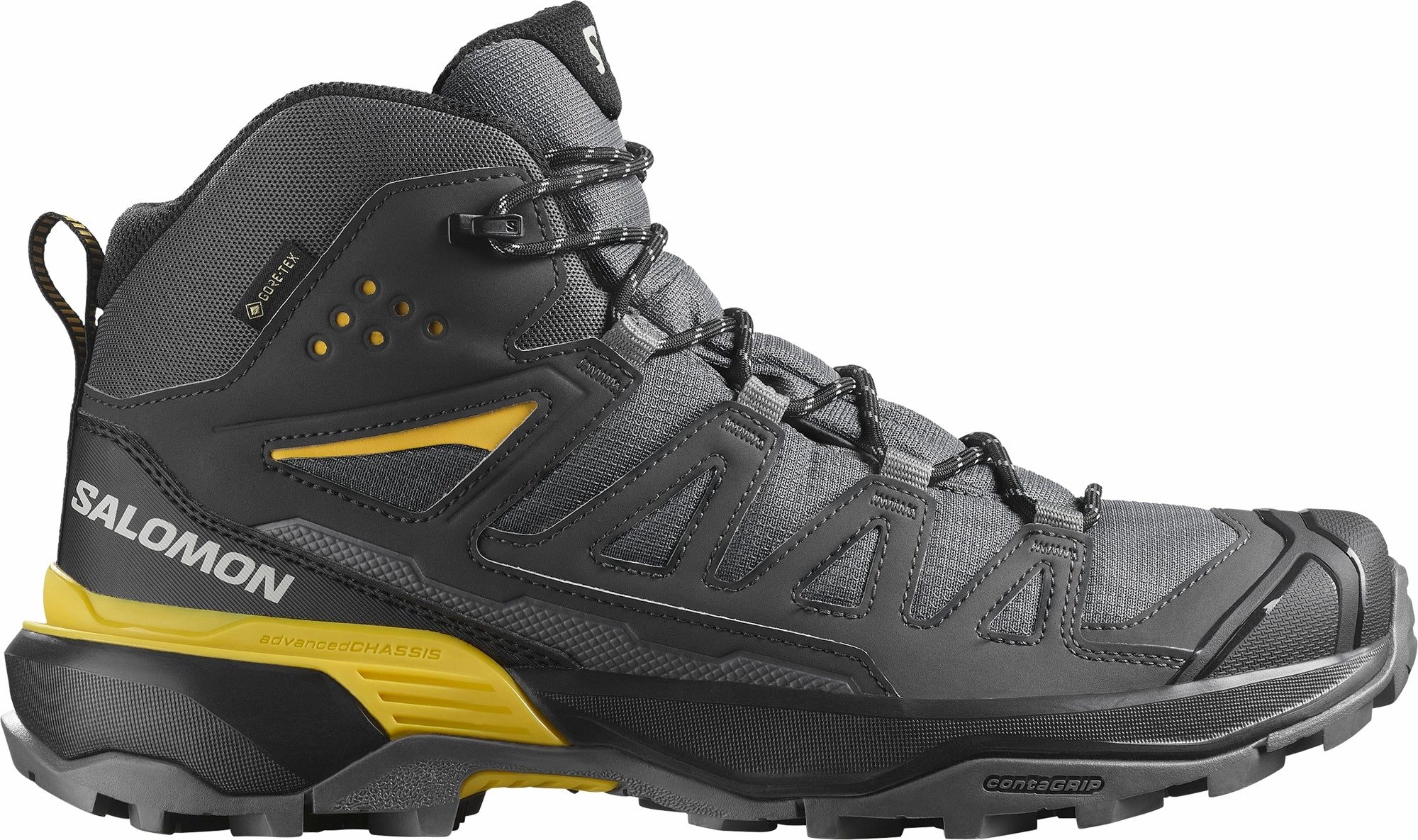 Salomon X Ultra 360 Mid GORE-TEX Mens Walking Boots - Grey Salomon shoe styles