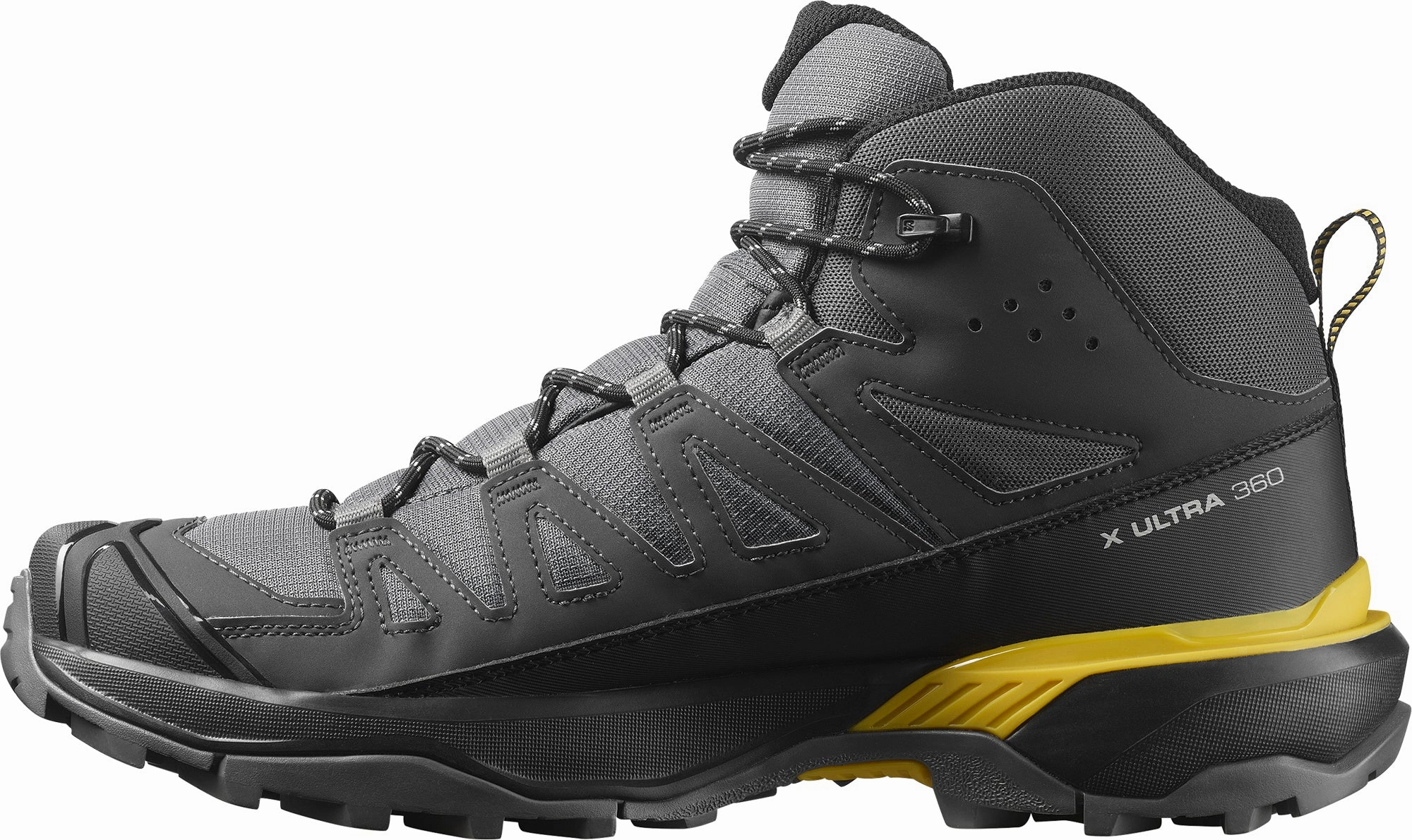Salomon X Ultra 360 Mid GORE-TEX Mens Walking Boots - Grey Outdoor Trek Sneakers