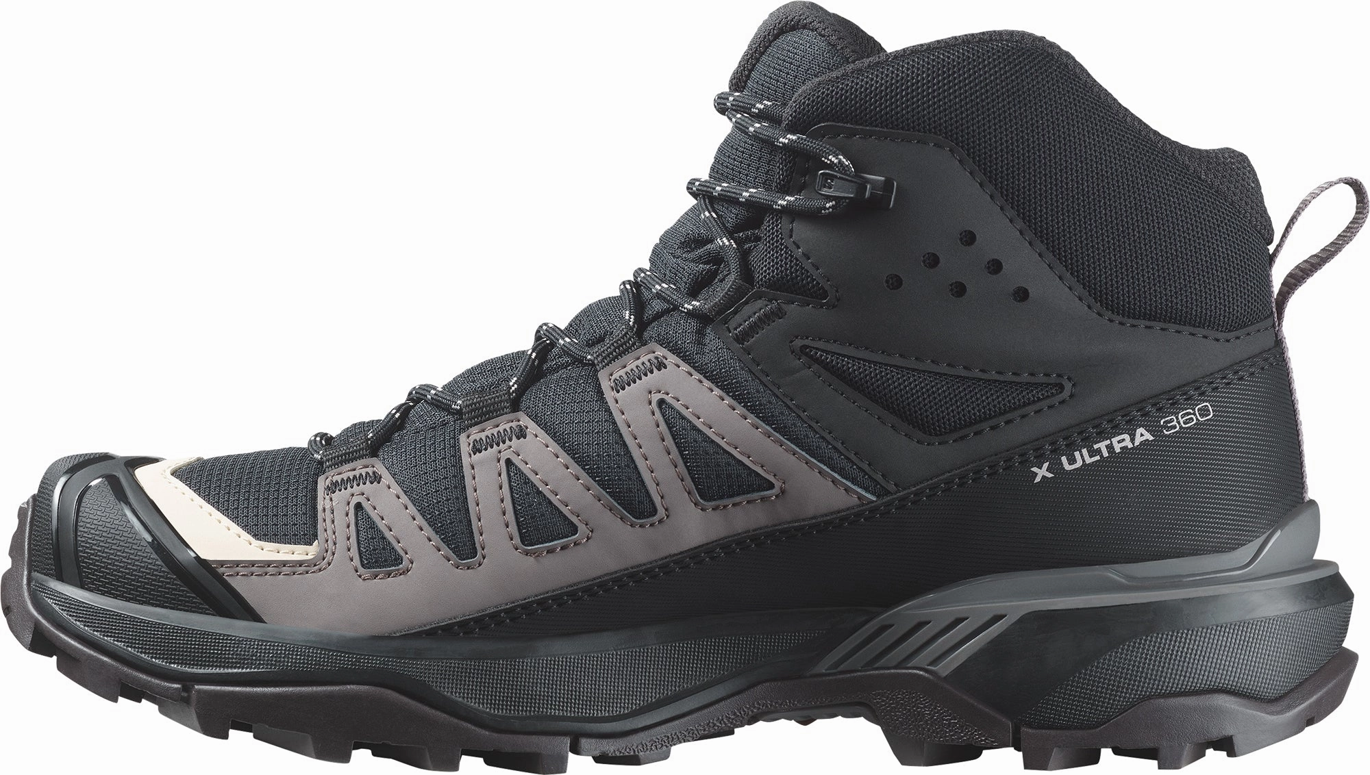 Salomon X Ultra 360 Mid GORE-TEX Womens Walking Boots - Black Outdoor Trek Sneakers