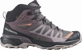 Salomon X Ultra 360 Mid GORE-TEX Womens Walking Boots - Grey Salomon shoe styles