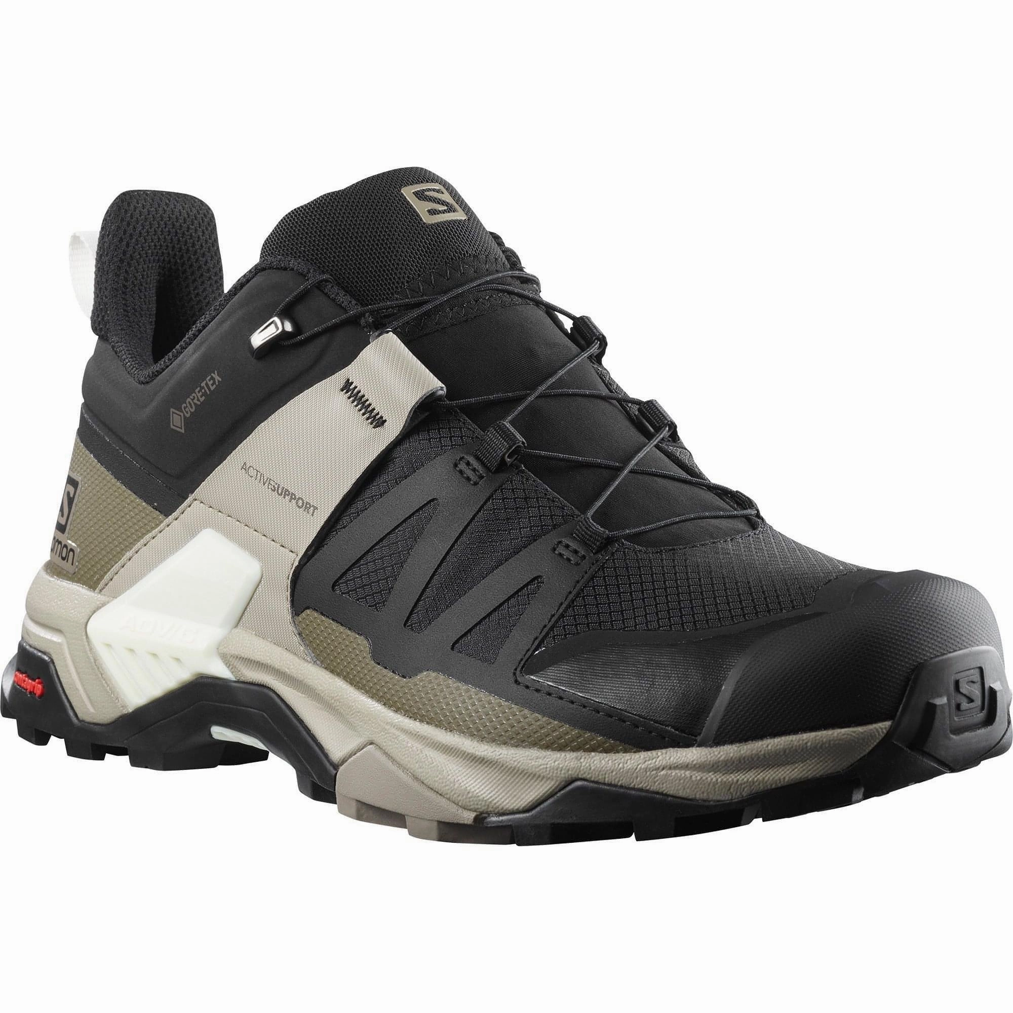 Salomon X Ultra 4 GORE-TEX Mens Walking Shoes - Black Advanced Grip Runners