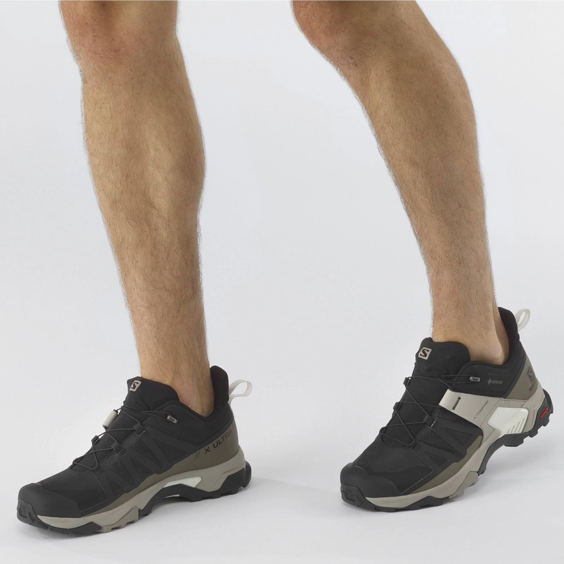 Salomon X Ultra 4 GORE-TEX Mens Walking Shoes - Black Advanced Grip Runners