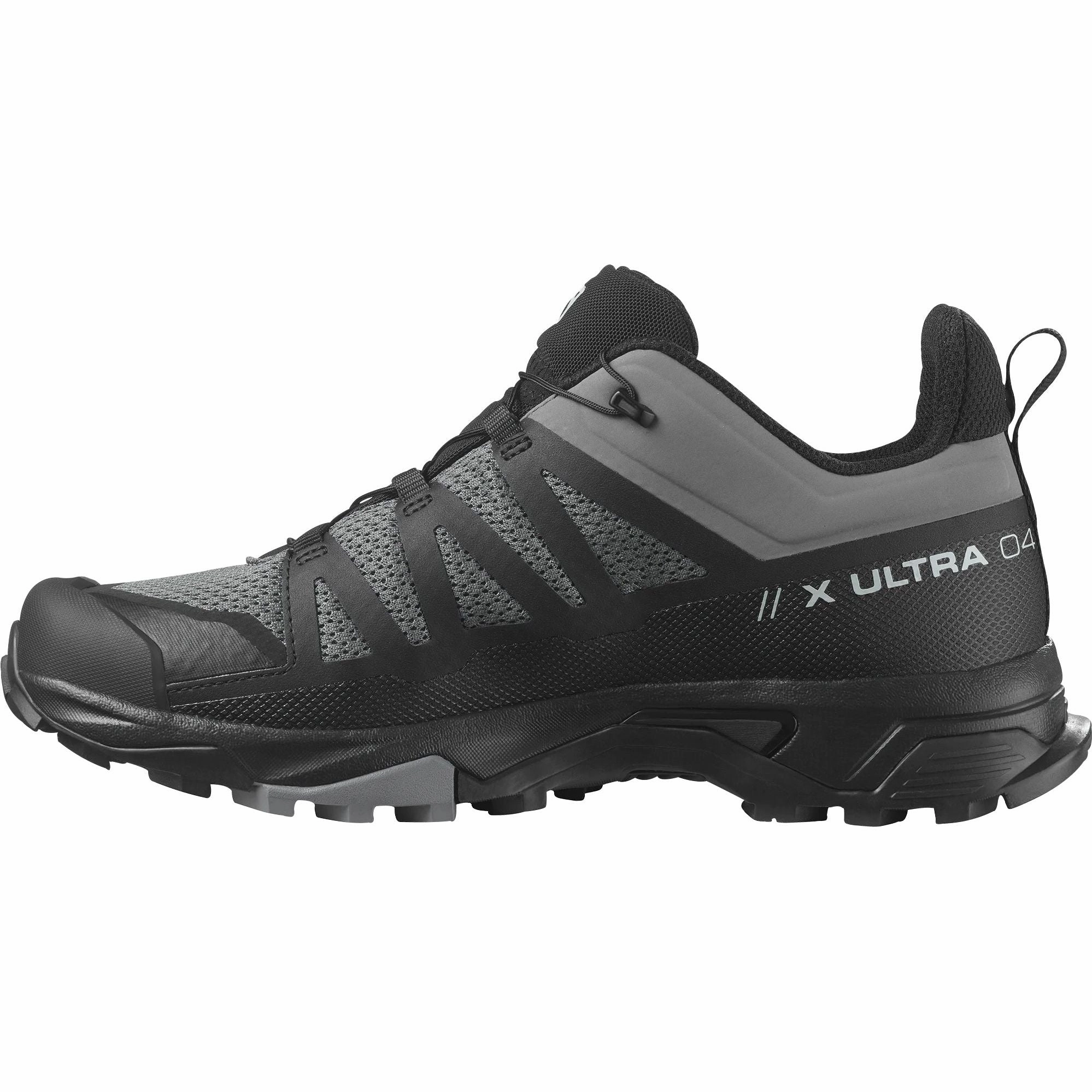 Salomon X Ultra 4 Mens Walking Shoes - Grey Advanced Grip Runners