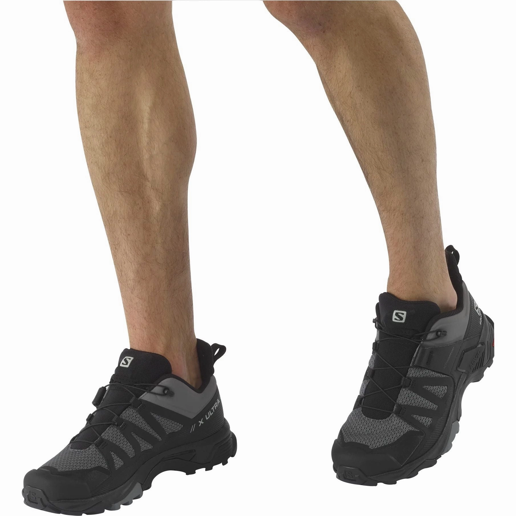 Salomon X Ultra 4 Mens Walking Shoes - Grey Advanced Grip Runners