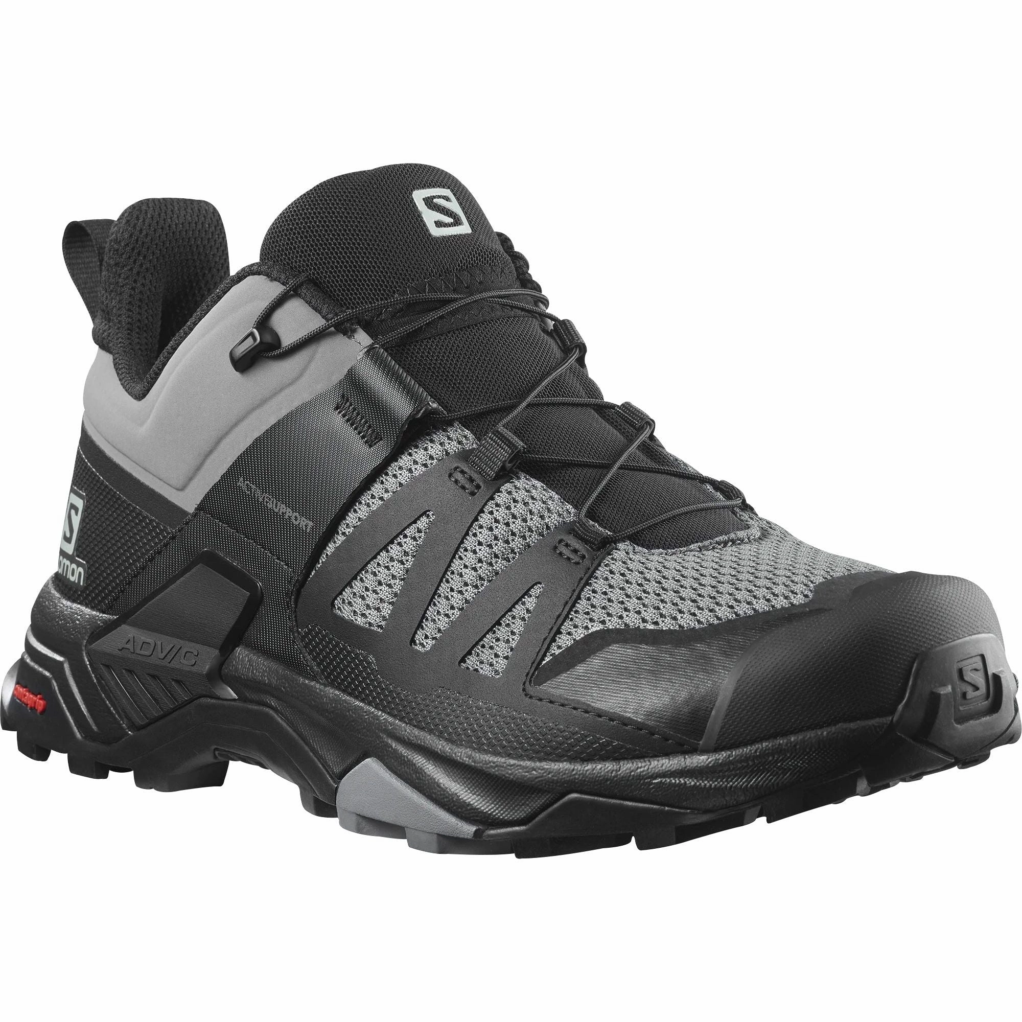 Salomon X Ultra 4 Mens Walking Shoes - Grey Advanced Grip Runners