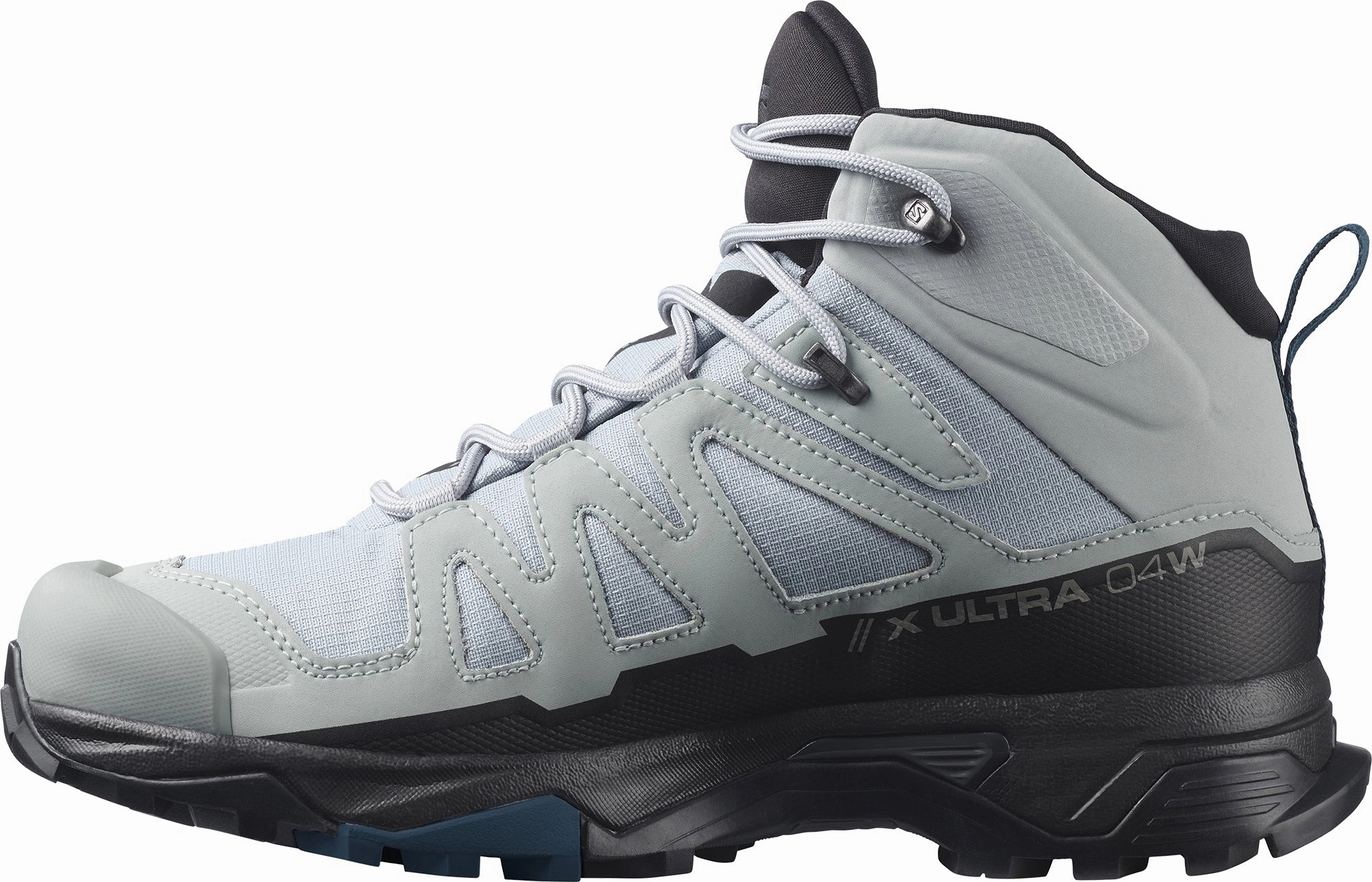 Salomon X Ultra 4 Mid GORE-TEX WIDE FIT Womens Walking Boots - Blue Advanced Grip Runners