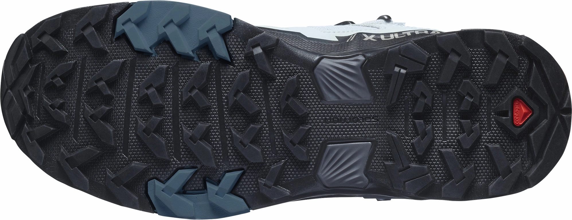 Salomon X Ultra 4 Mid GORE-TEX WIDE FIT Womens Walking Boots - Blue Advanced Grip Runners