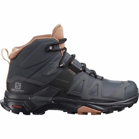 Salomon X Ultra 4 Mid GORE-TEX Womens Walking Boots - Grey Salomon footwear designs