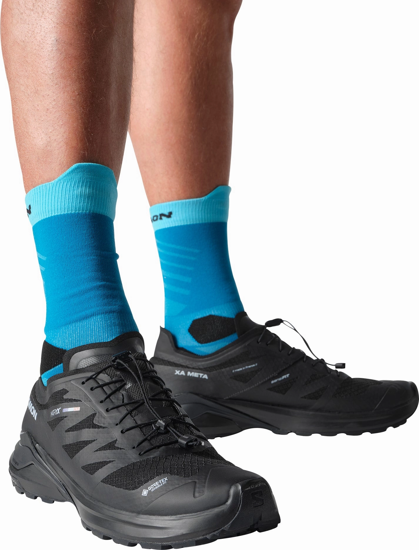 Salomon XA Meta GORE-TEX Mens Trail Running Shoes - Black Outdoor Trek Sneakers