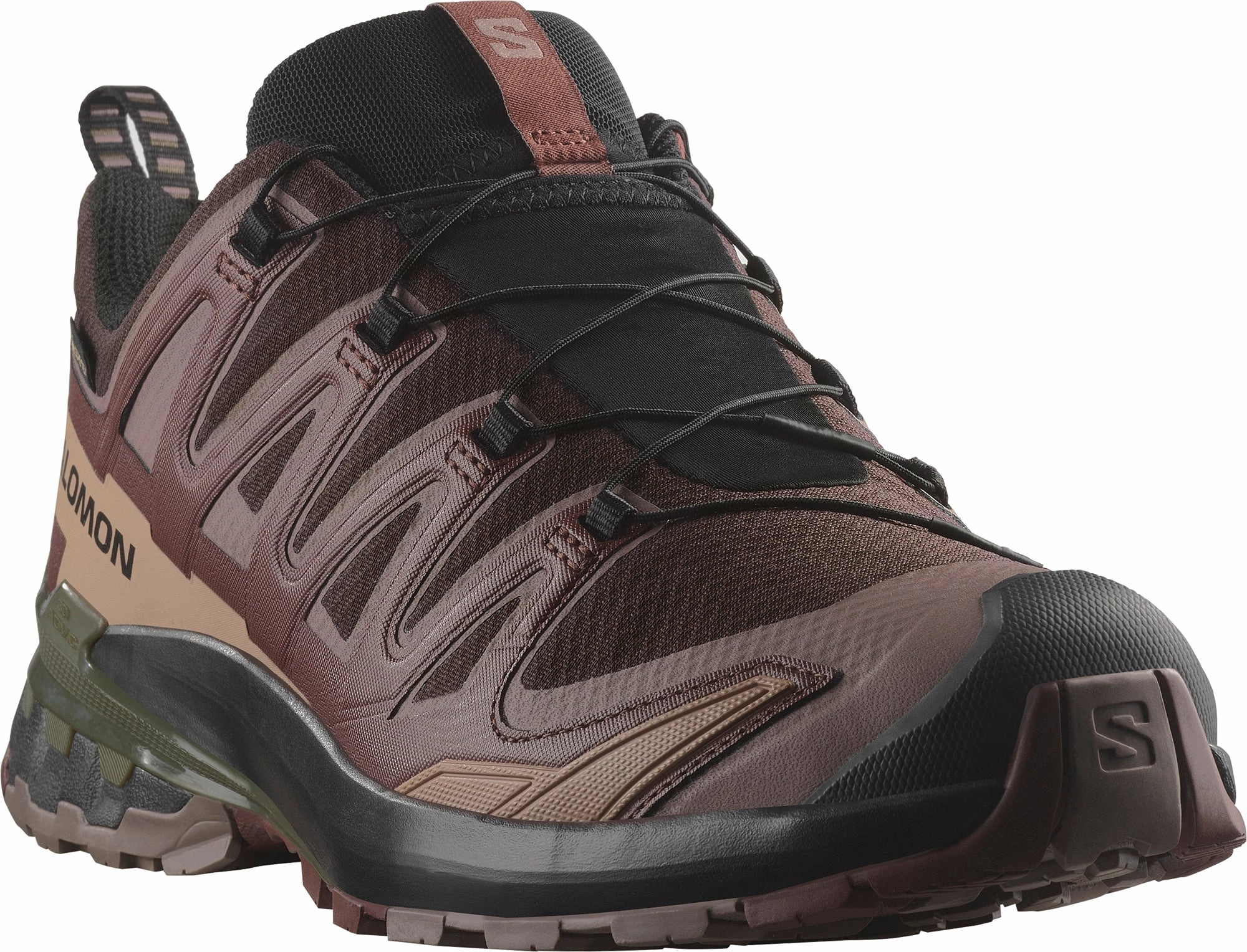 Salomon XA Pro 3D V9 GORE-TEX Mens Trail Running Shoes - Brown Advanced Grip Runners