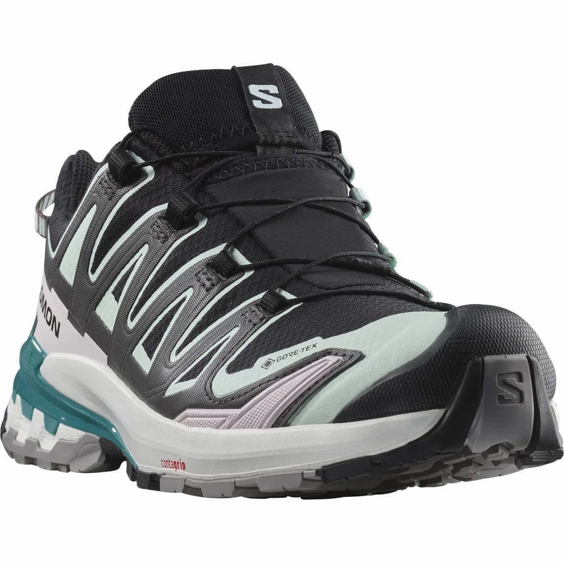 Salomon XA Pro 3D V9 GORE-TEX Womens Trail Running Shoes - Black Advanced Grip Runners