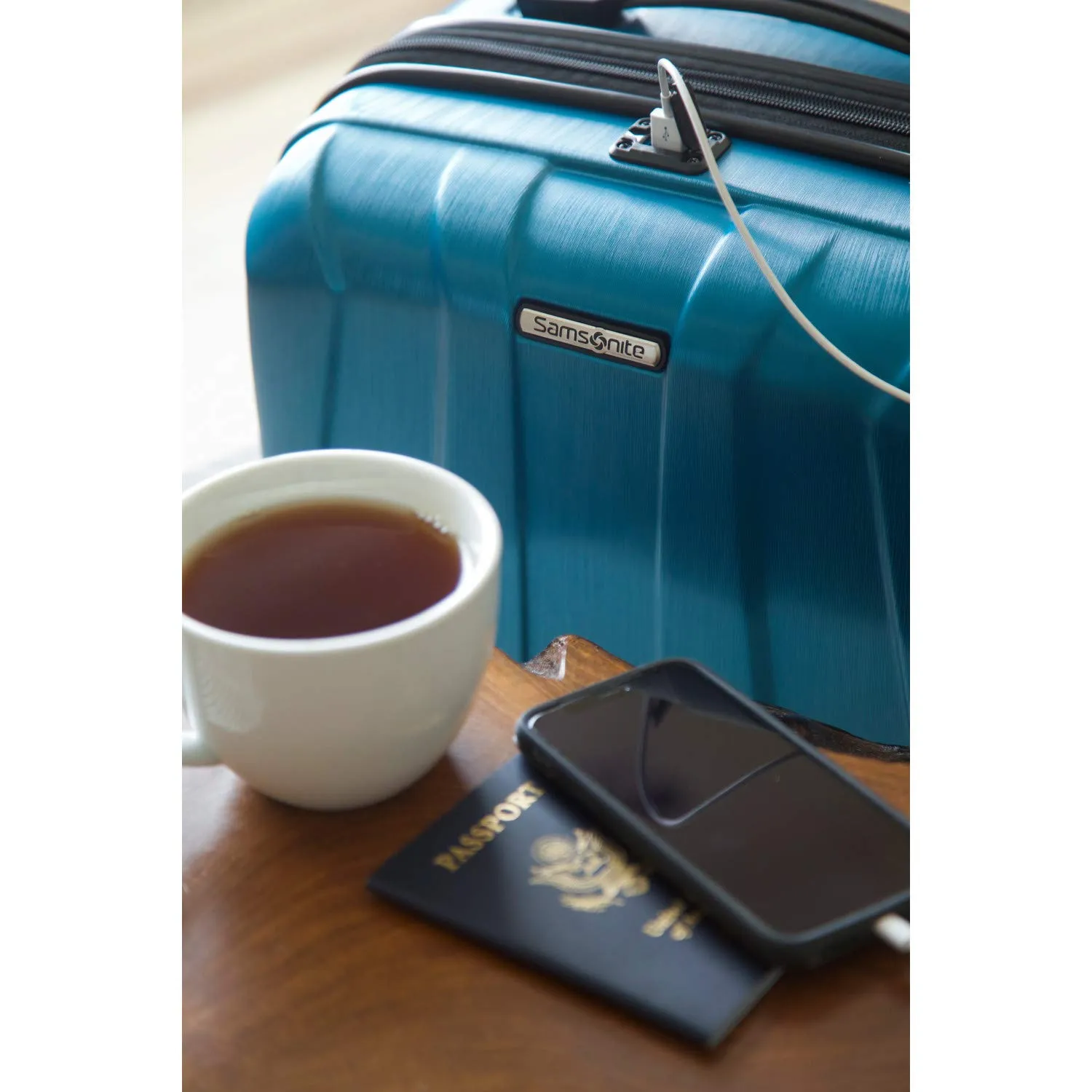 Samsonite Centric 2 Expandable Hardside Luggage with Dual Spinner Wheels Bags Samsonite
