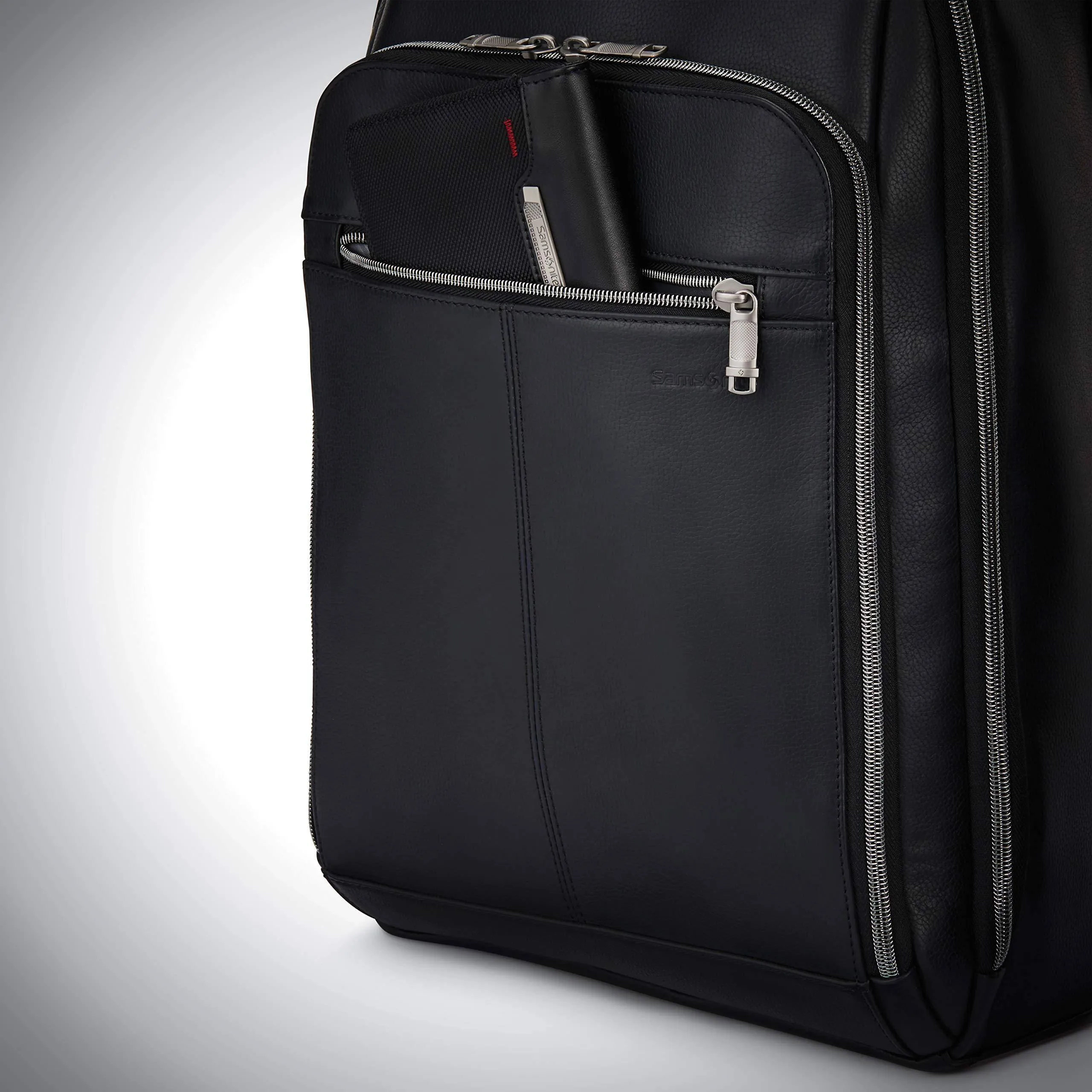 Samsonite Classic Leather Backpack Bags Samsonite