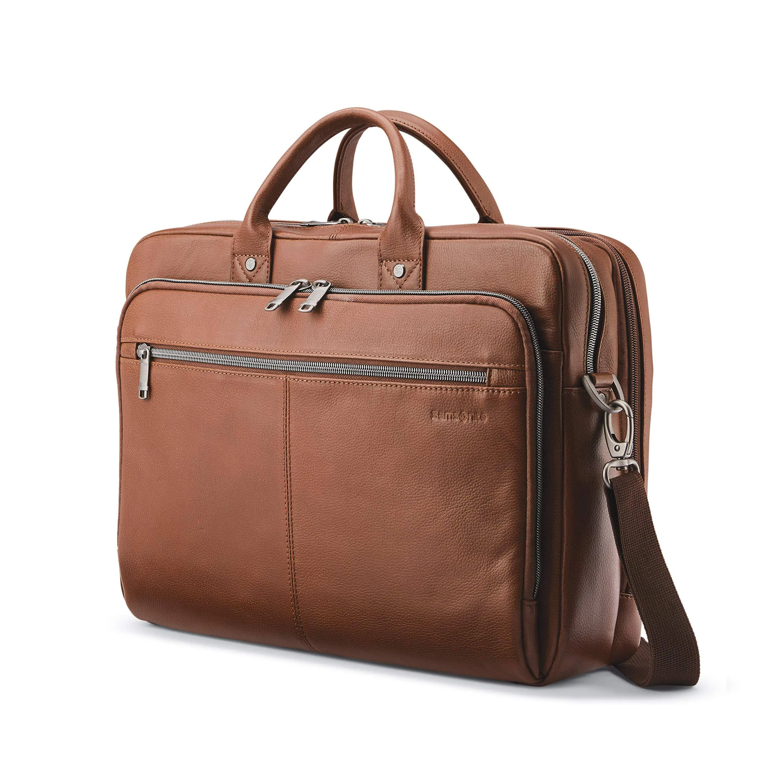 Samsonite Classic Leather Toploader Bags Samsonite