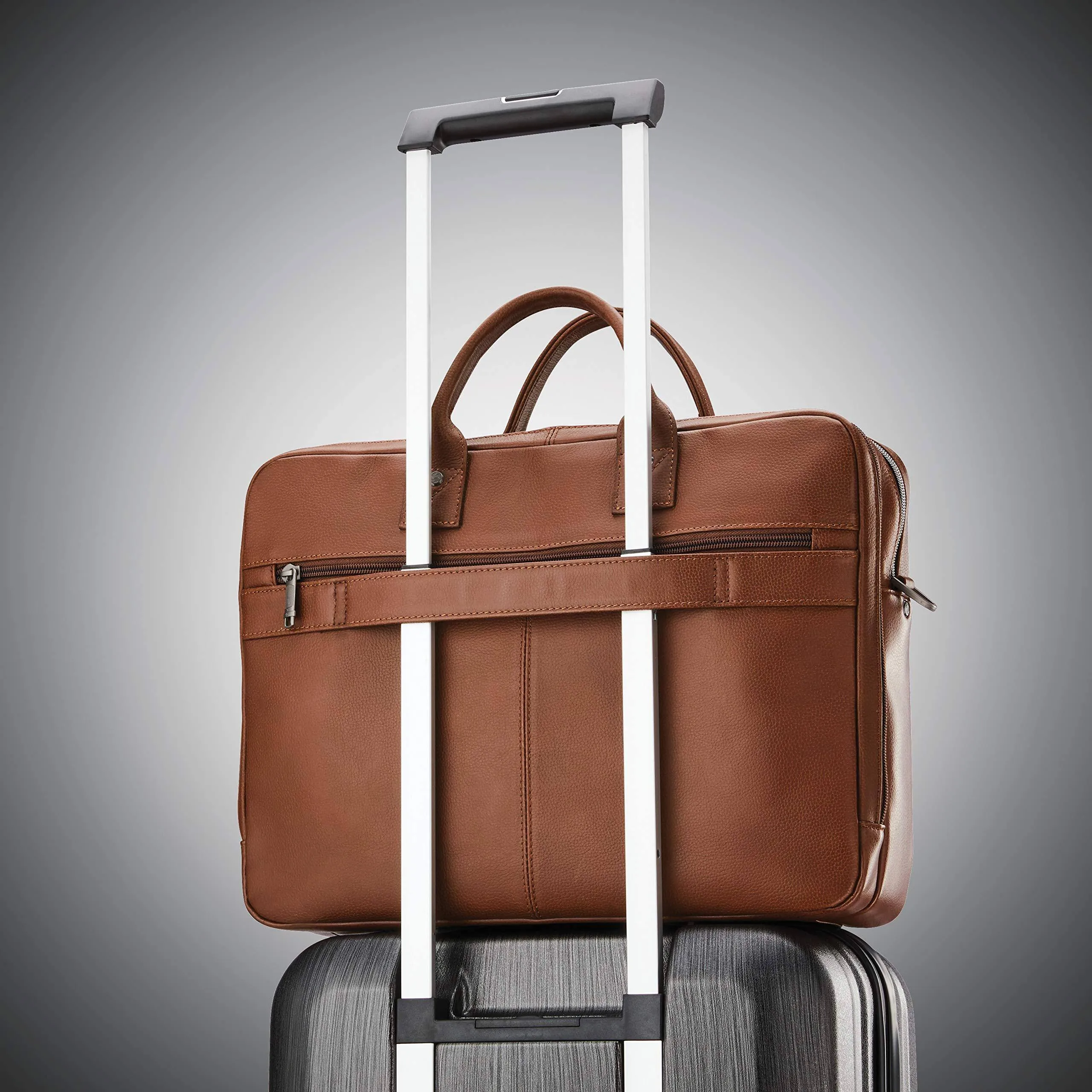 Samsonite Classic Leather Toploader Bags Samsonite