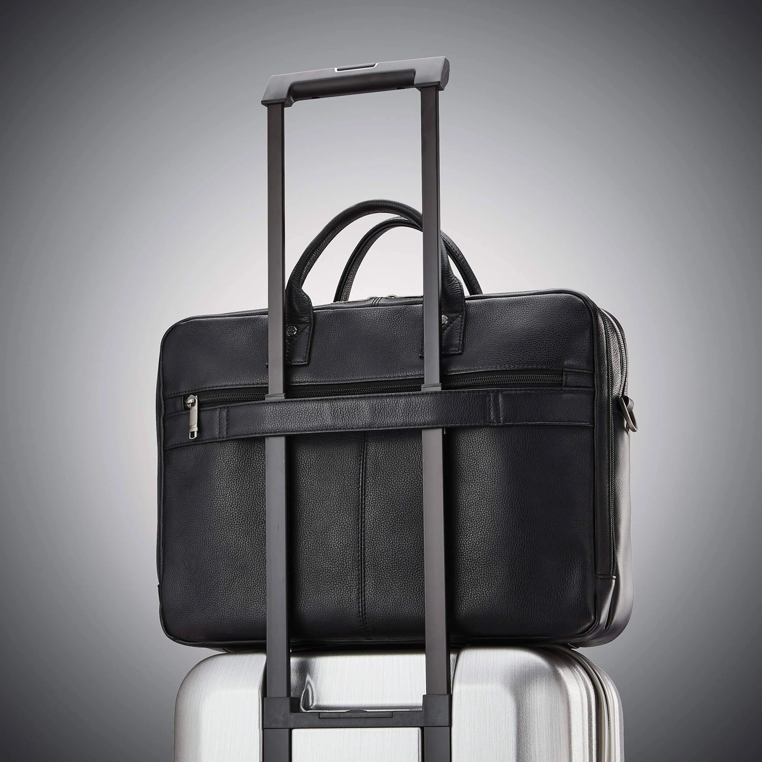 Samsonite Classic Leather Toploader Bags Samsonite
