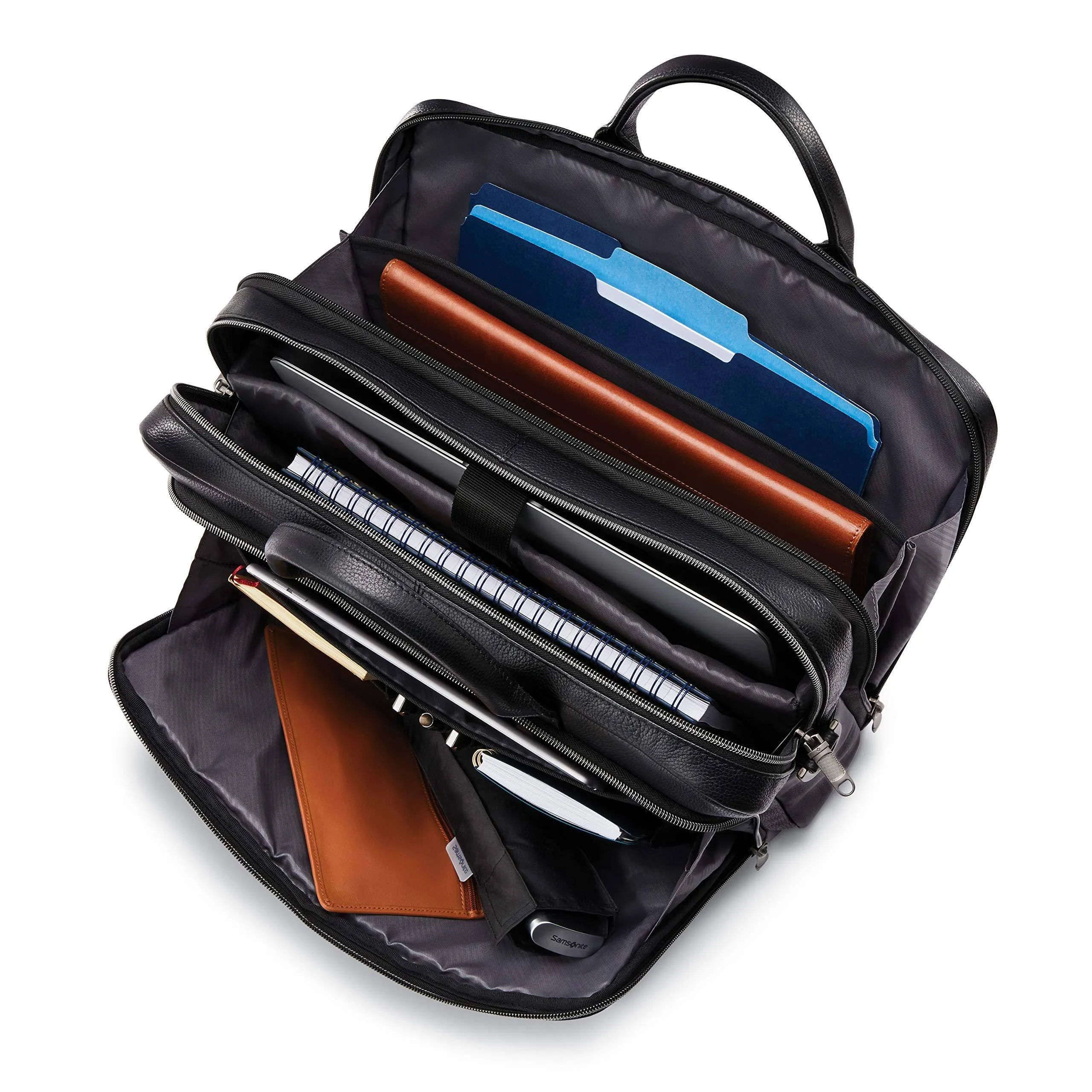 Samsonite Classic Leather Toploader Bags Samsonite