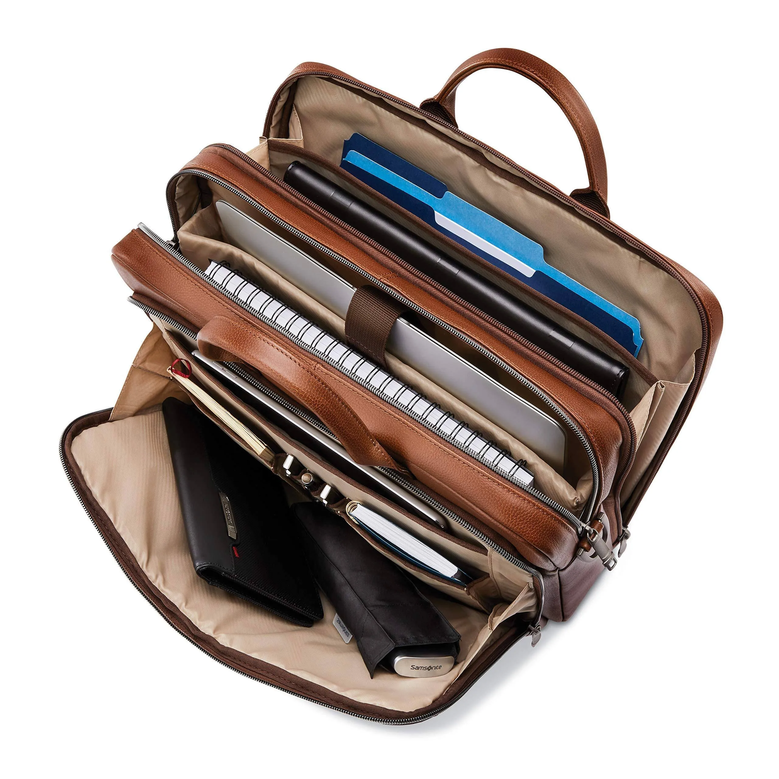 Samsonite Classic Leather Toploader Bags Samsonite