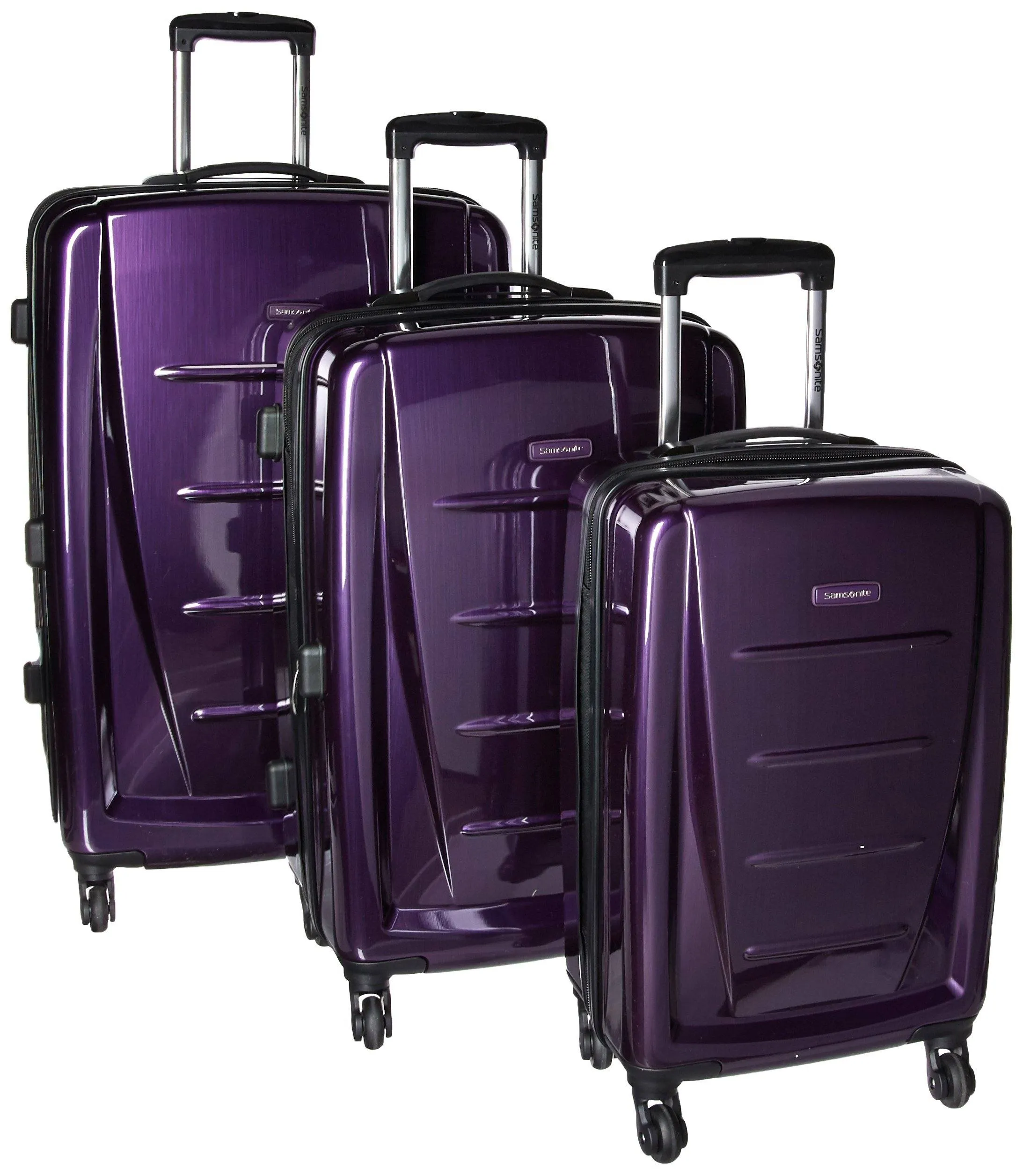 Samsonite Winfield 2 3 Piece Set (20"/24"/28") 4-Wheel Luggage Sets Bags Samsonite