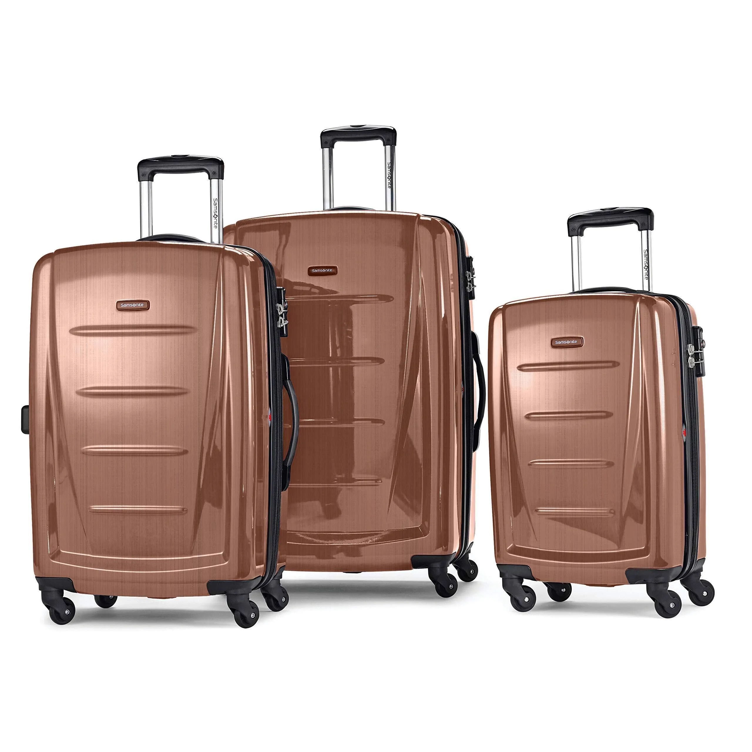 Samsonite Winfield 2 3 Piece Set (20"/24"/28") 4-Wheel Luggage Sets Bags Samsonite