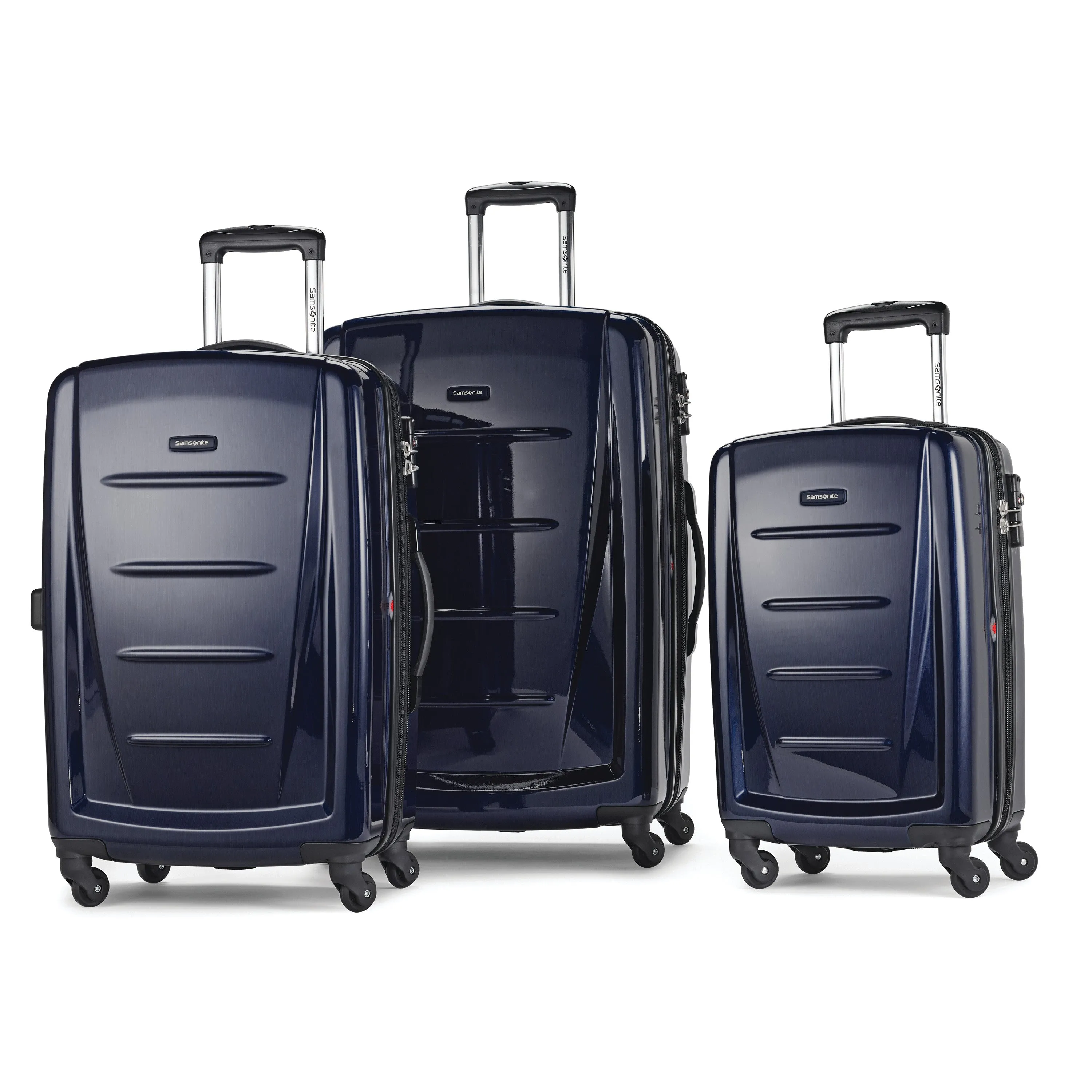 Samsonite Winfield 2 3 Piece Set (20"/24"/28") 4-Wheel Luggage Sets Bags Samsonite